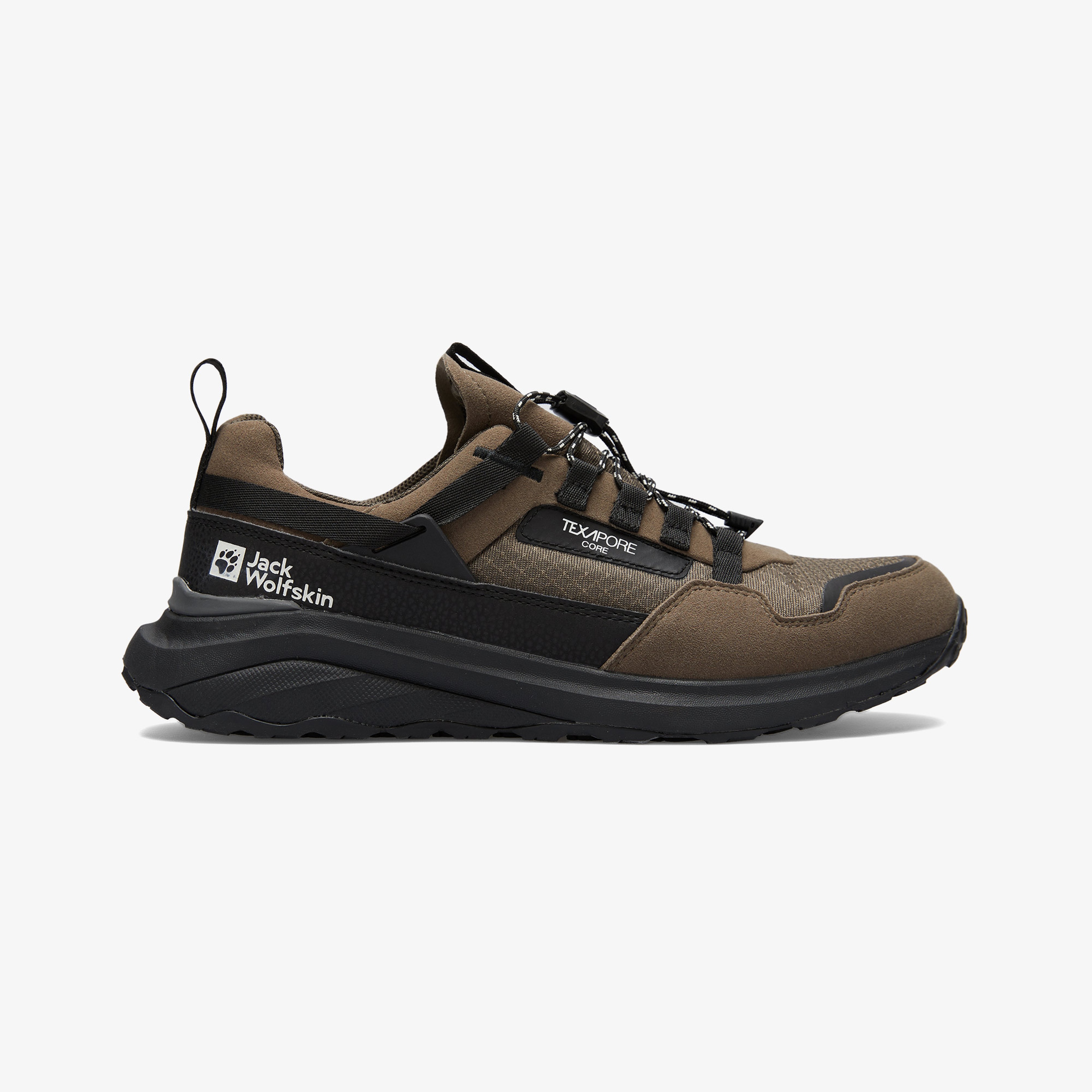 Jack Wolfskin Dromoventure Athletic Texapore Low Erkek Kahverengi Outdoor Ayakkabı