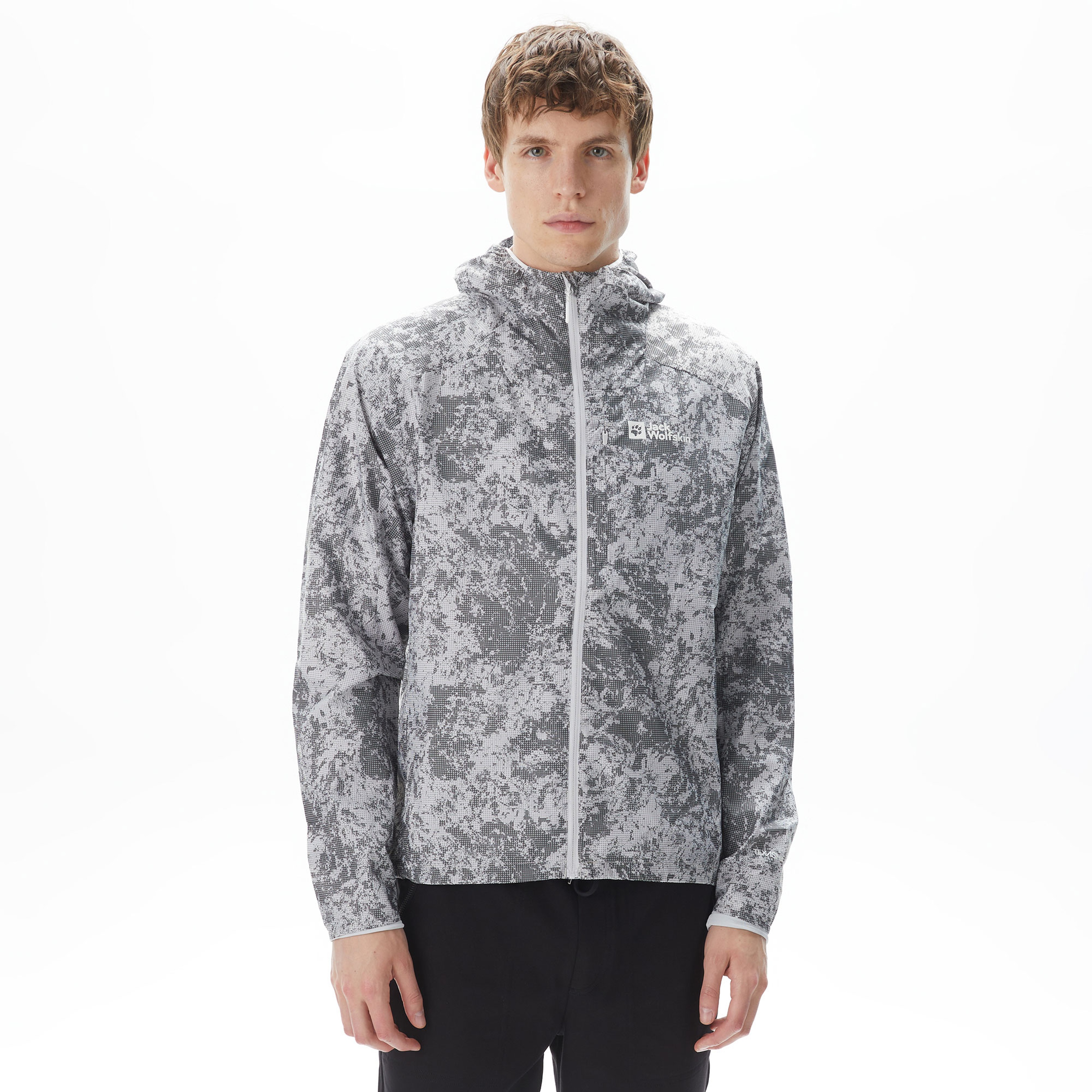 Jack Wolfskin Prelightind Erkek Gri Ceket