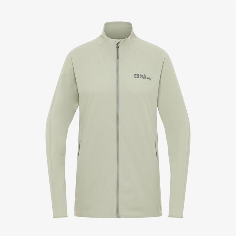 Jack Wolfskin Prelight Stride Jkt  Kadın Yeşil Ceket