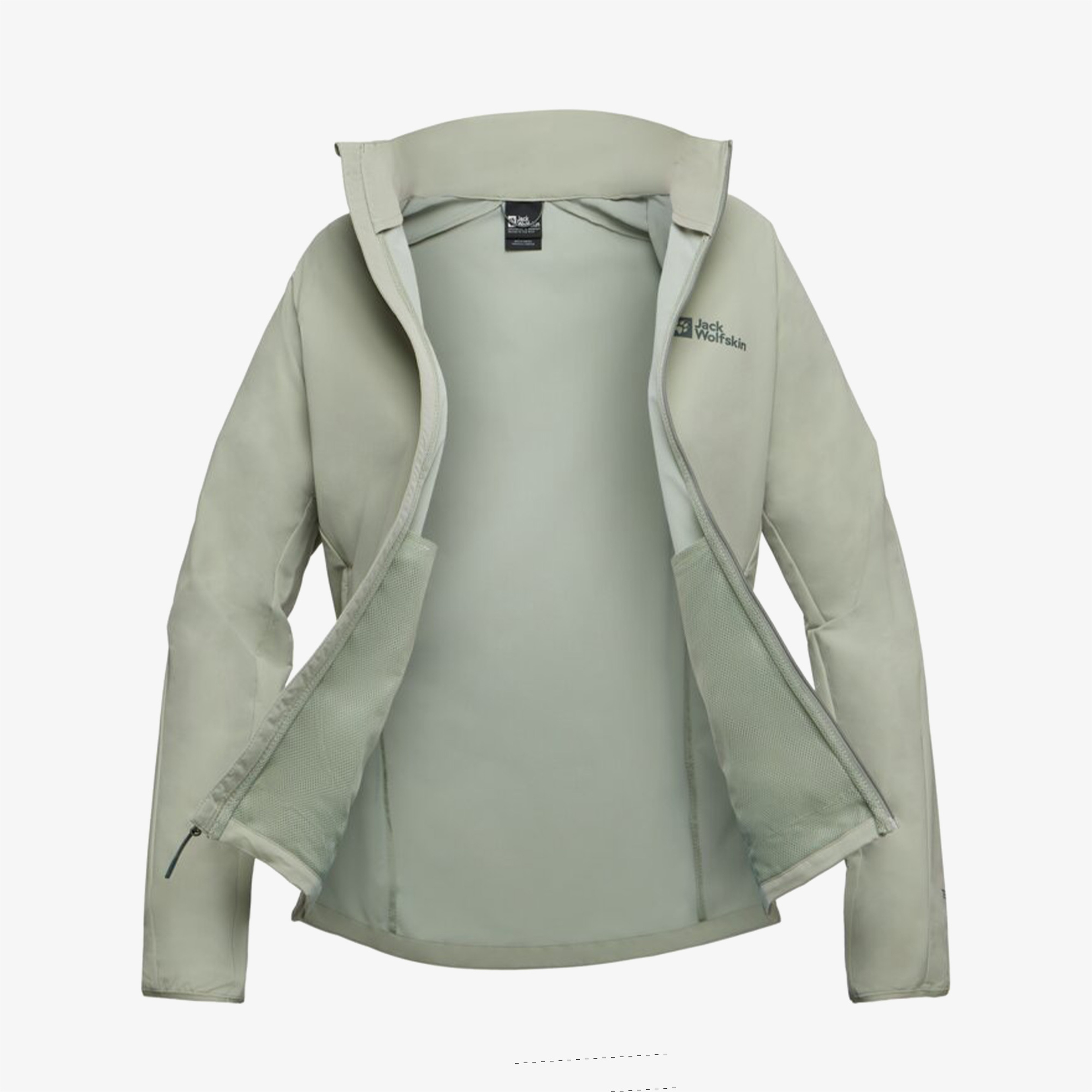 Jack Wolfskin Prelight Stride Jkt  Kadın Yeşil Ceket