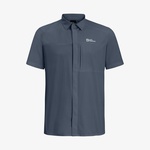 Jack Wolfskin Vandra S|S Shirt  Erkek Lacivert Gömlek