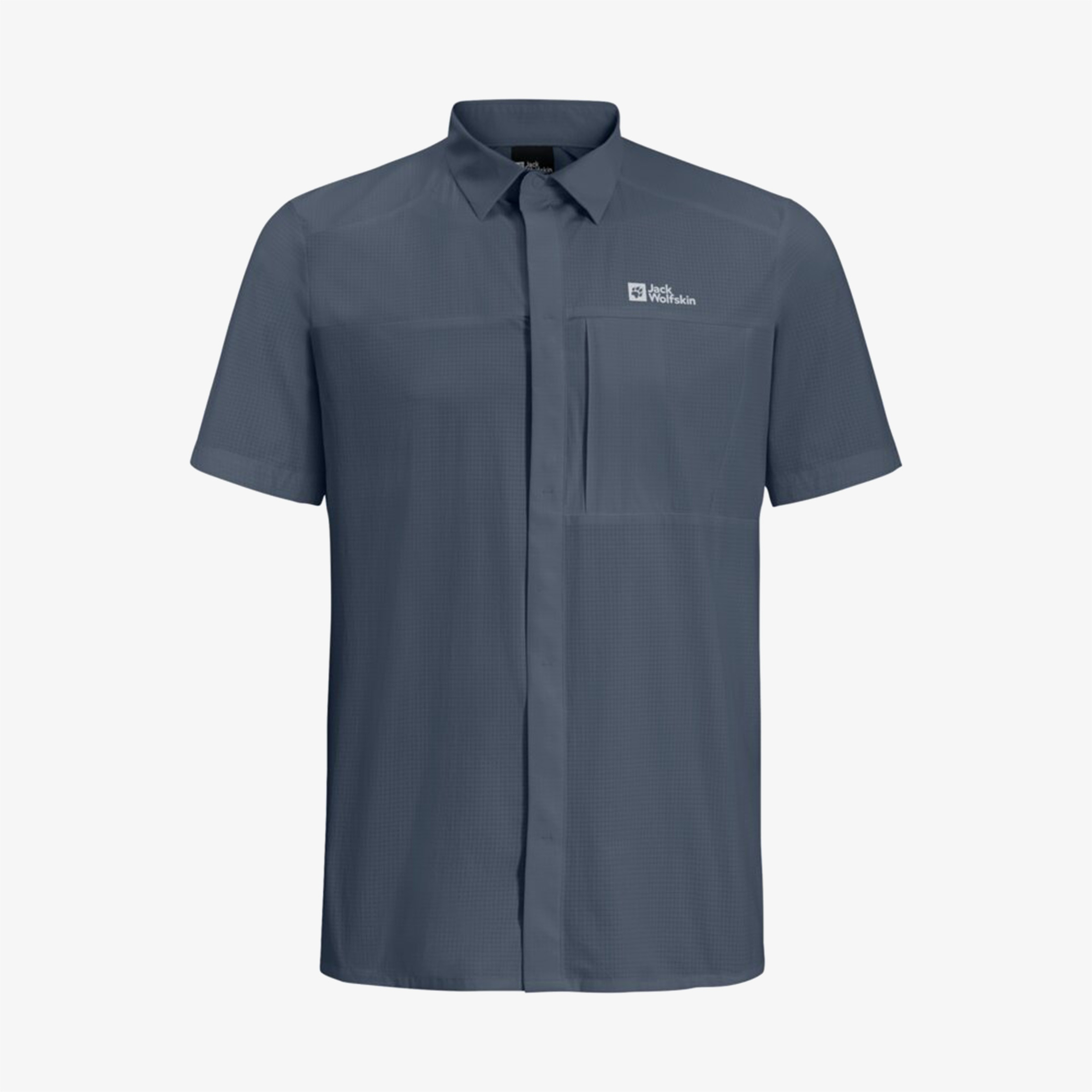Jack Wolfskin Vandra S|S Shirt  Erkek Lacivert Gömlek