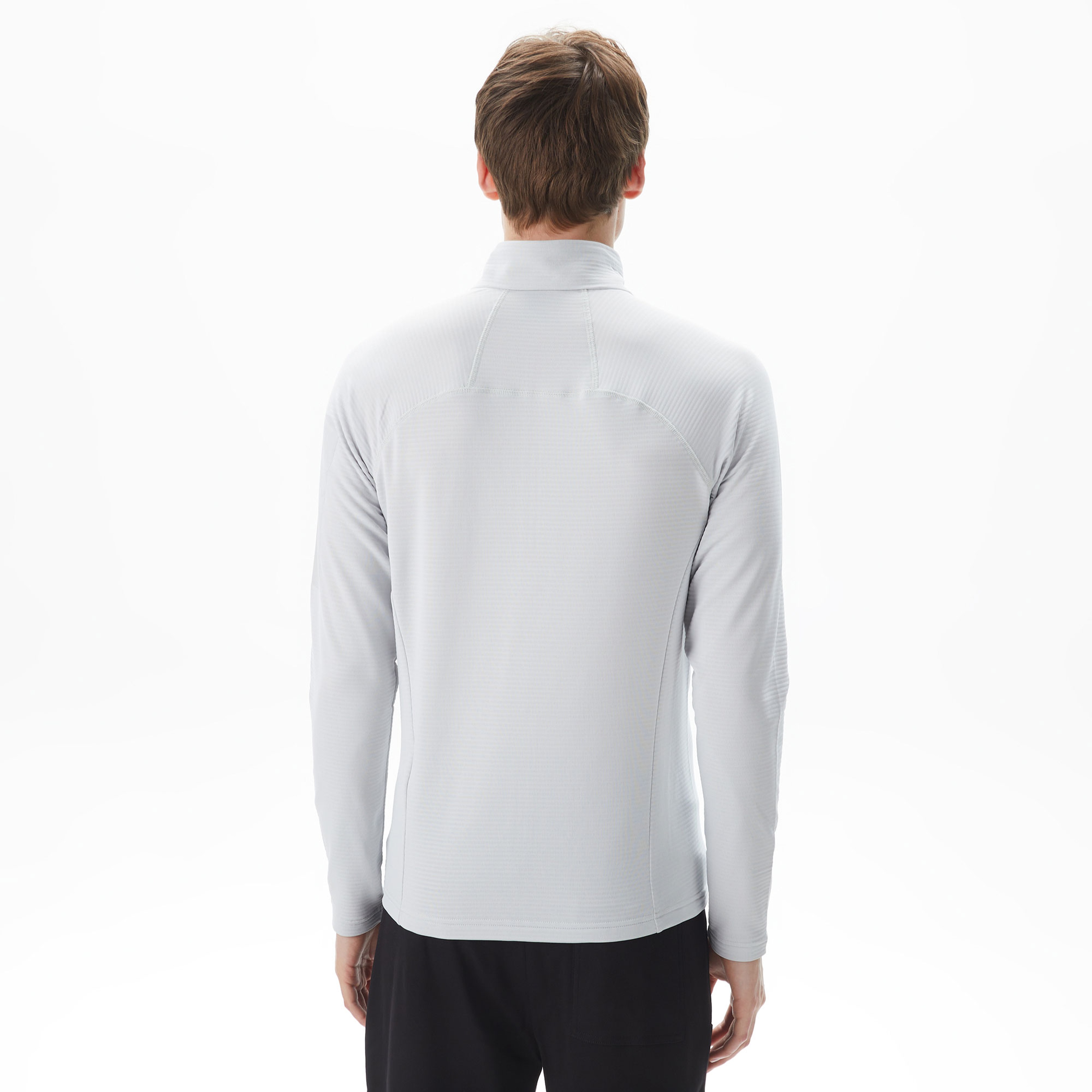 Jack Wolfskin Prelight FZ Erkek Gri Sweatshirt