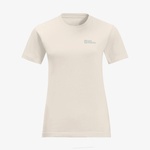 Jack Wolfskin Essential T W Kadın Beyaz T-Shirt
