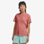 Jack Wolfskin Essential  Kadın Kırmızı T-Shirt