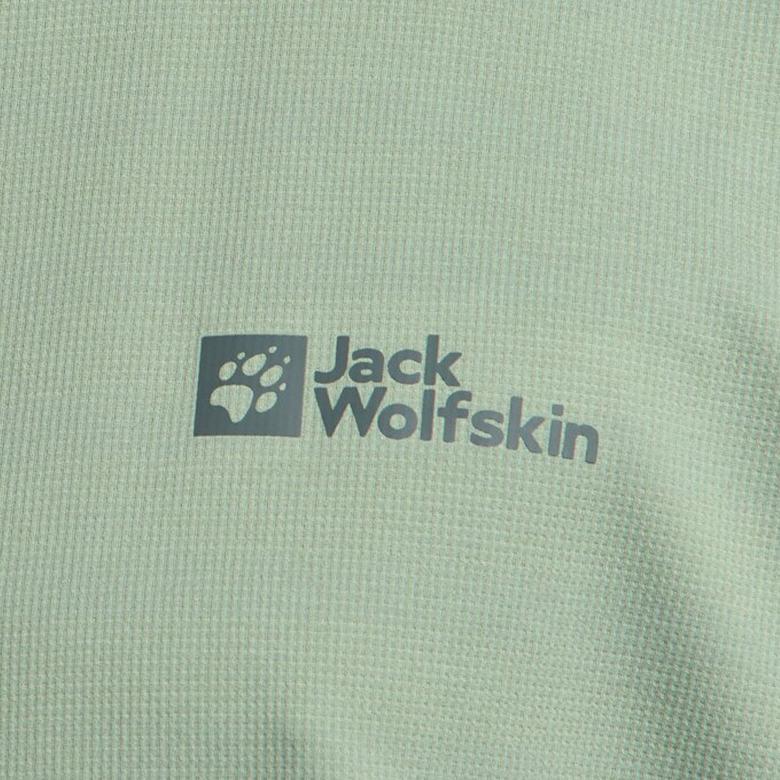 Jack Wolfskin Delgami Polo M Erkek Yeşil T-Shirt
