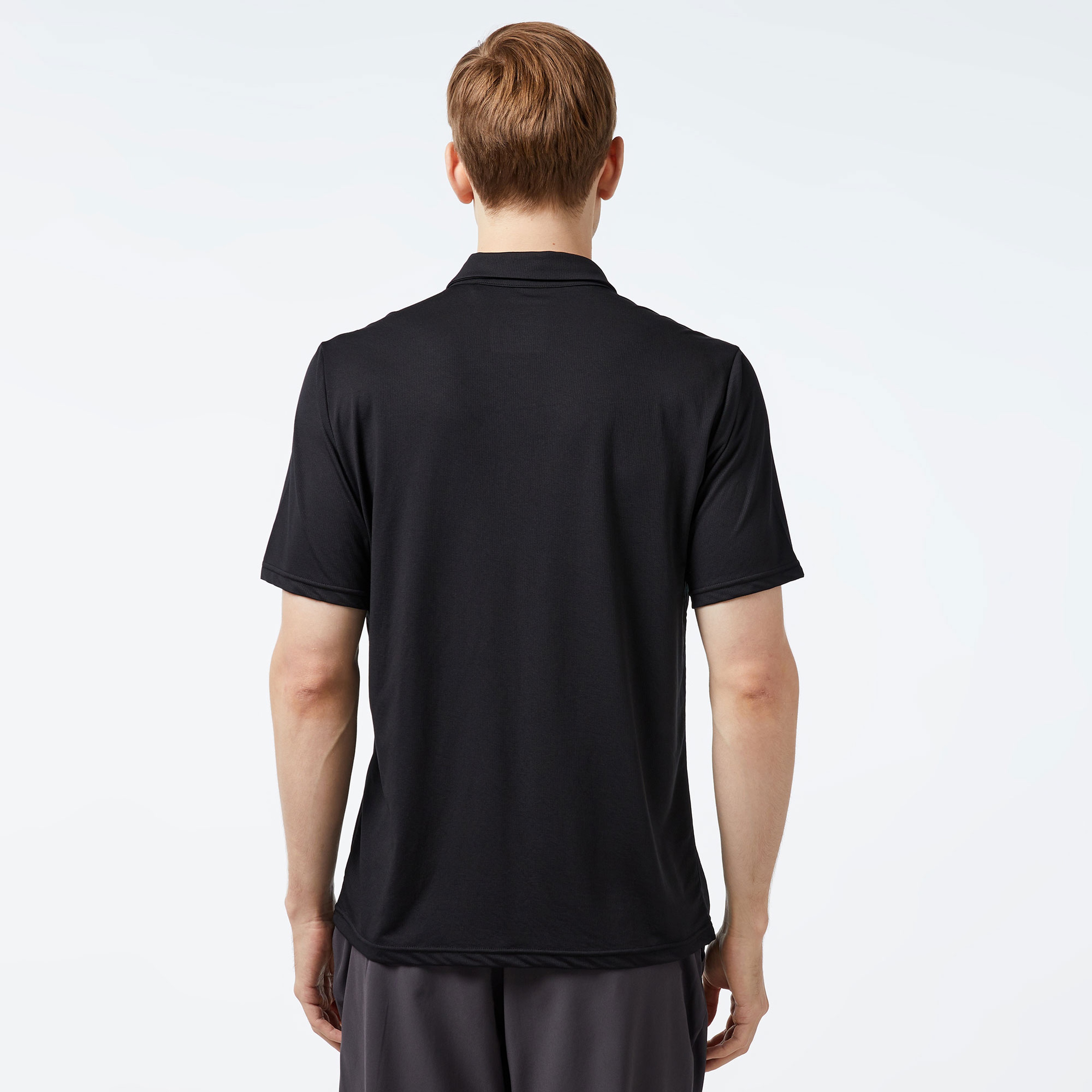 Jack Wolfskin Delgami Erkek Siyah Polo