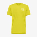 Jack Wolfskin Vonnan Graphic T Erkek Sarı T-Shirt
