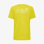 Jack Wolfskin Vonnan Graphic T Erkek Sarı T-Shirt