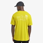 Jack Wolfskin Vonnan Graphic T Erkek Sarı T-Shirt