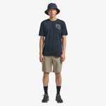 Jack Wolfskin Vonnan Graphic  Erkek Lacivert T-Shirt
