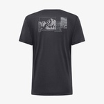 Jack Wolfskin Vonnan Graphic T M Erkek Siyah T-Shirt