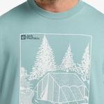 Jack Wolfskin Freeroamer  Erkek Yeşil T-Shirt