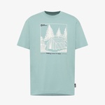 Jack Wolfskin Freeroamer  Erkek Yeşil T-Shirt