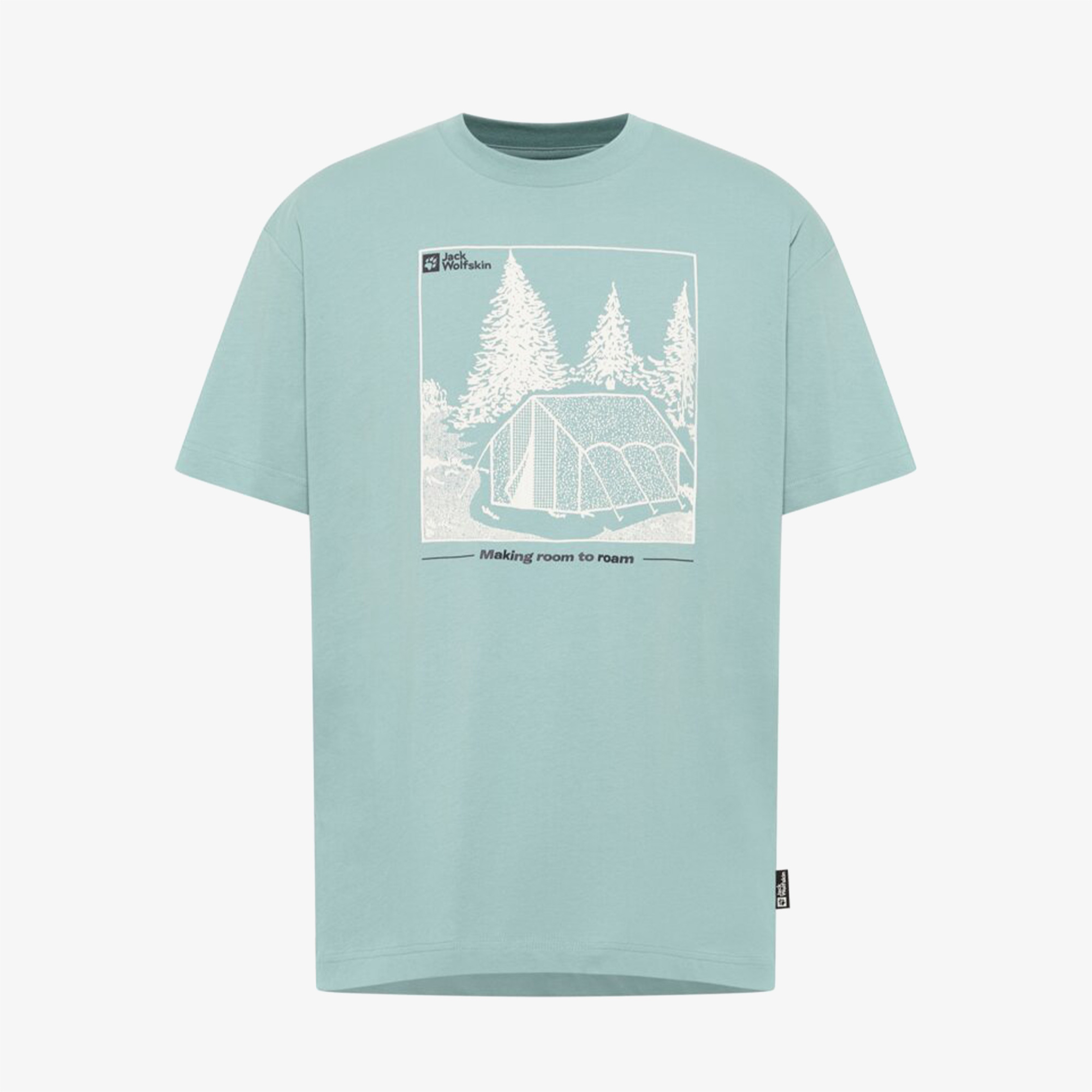 Jack Wolfskin Freeroamer  Erkek Yeşil T-Shirt