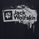 Jack Wolfskin Brand T M Erkek Lacivert T-Shirt