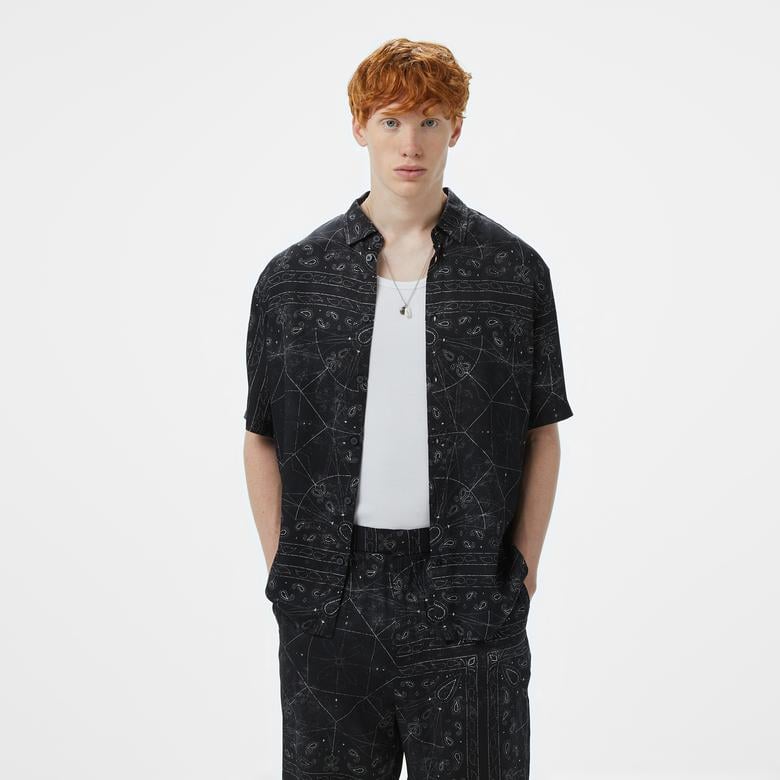 Armani Exchange Erkek Siyah Gömlek