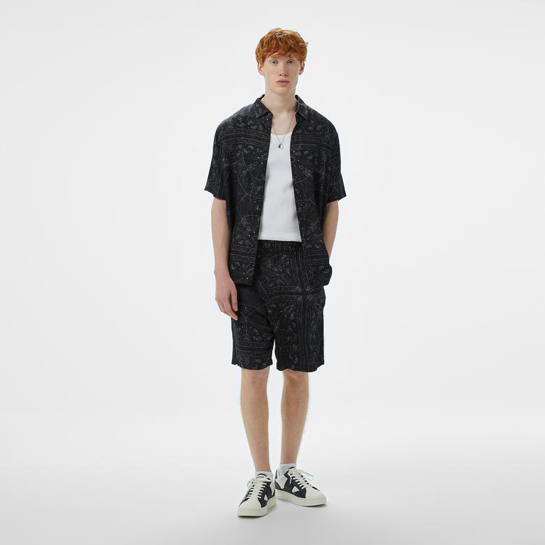 Armani Exchange Erkek Siyah Gömlek