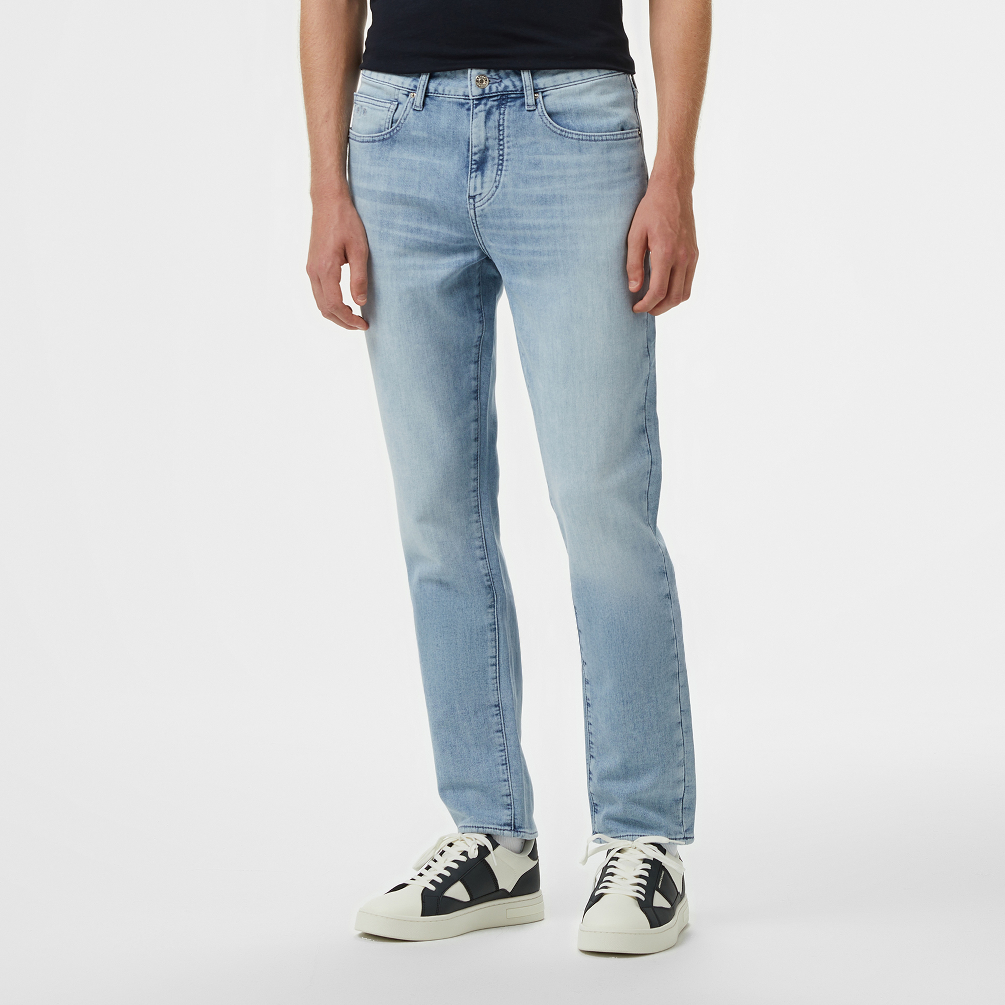 Armani Exchange Erkek Mavi Pantolon