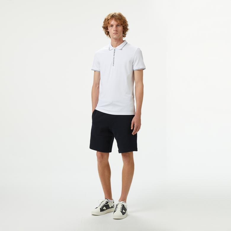 Armani Exchange Erkek Siyah Polo