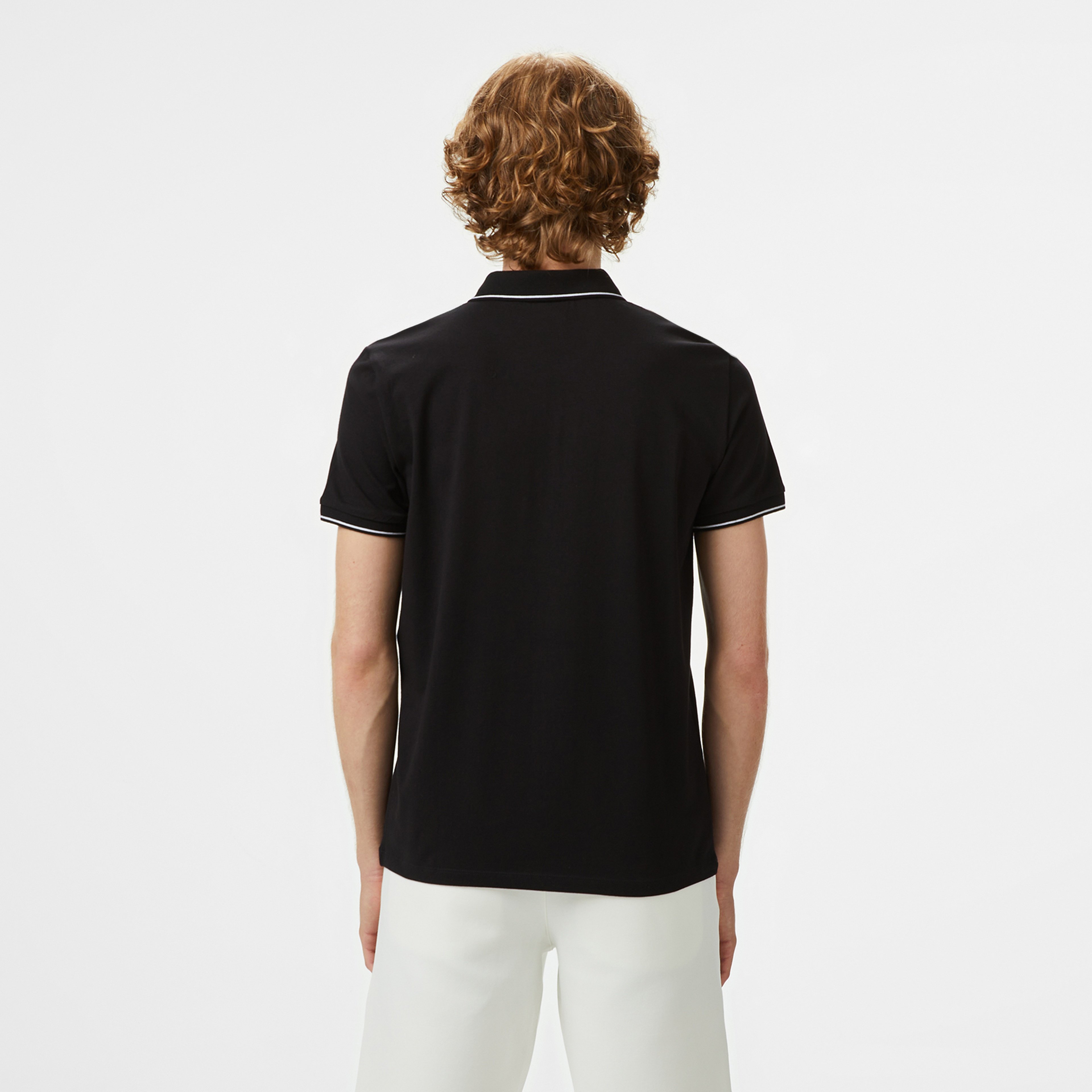 Armani Exchange Erkek Siyah Polo