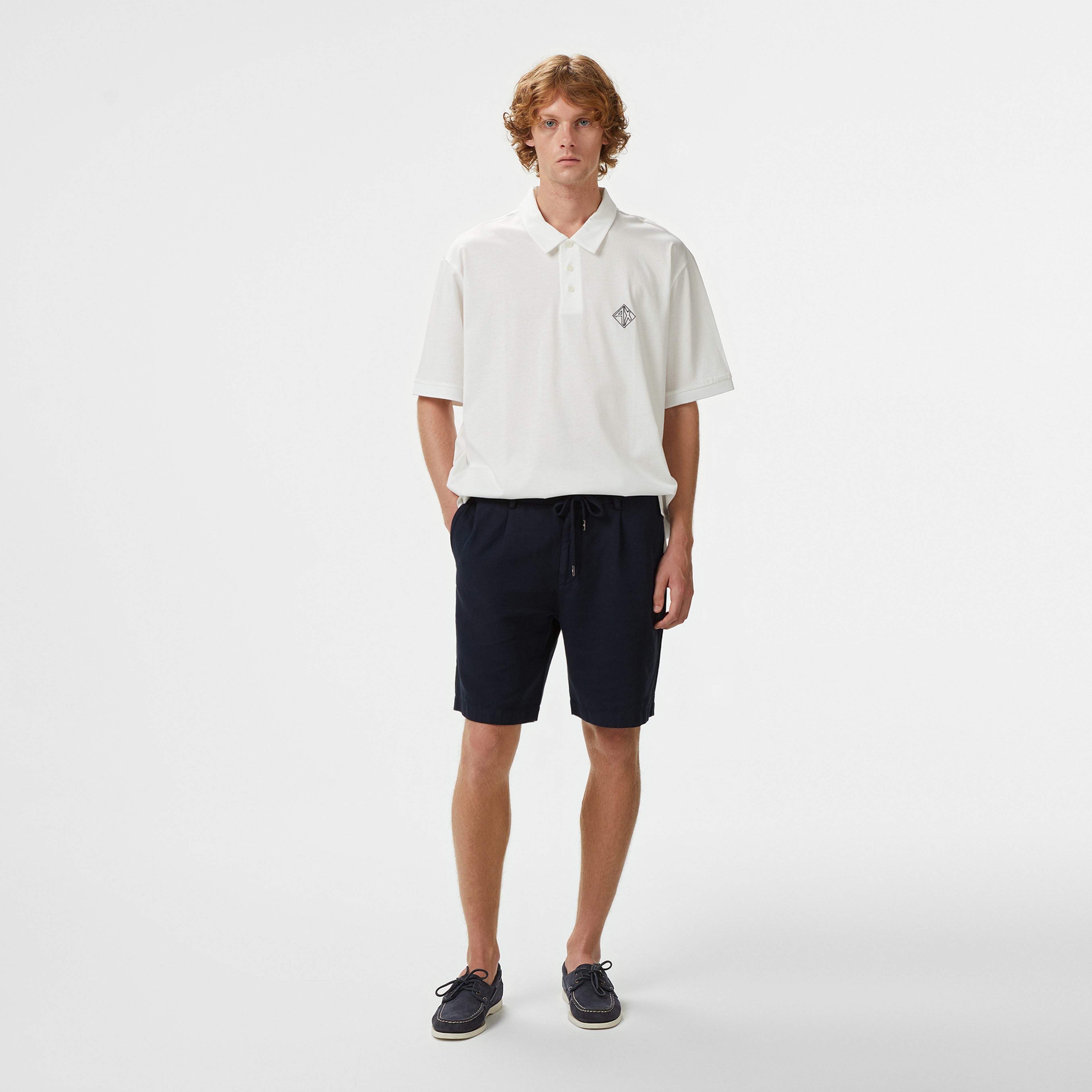 Armani Exchange Erkek Siyah Polo