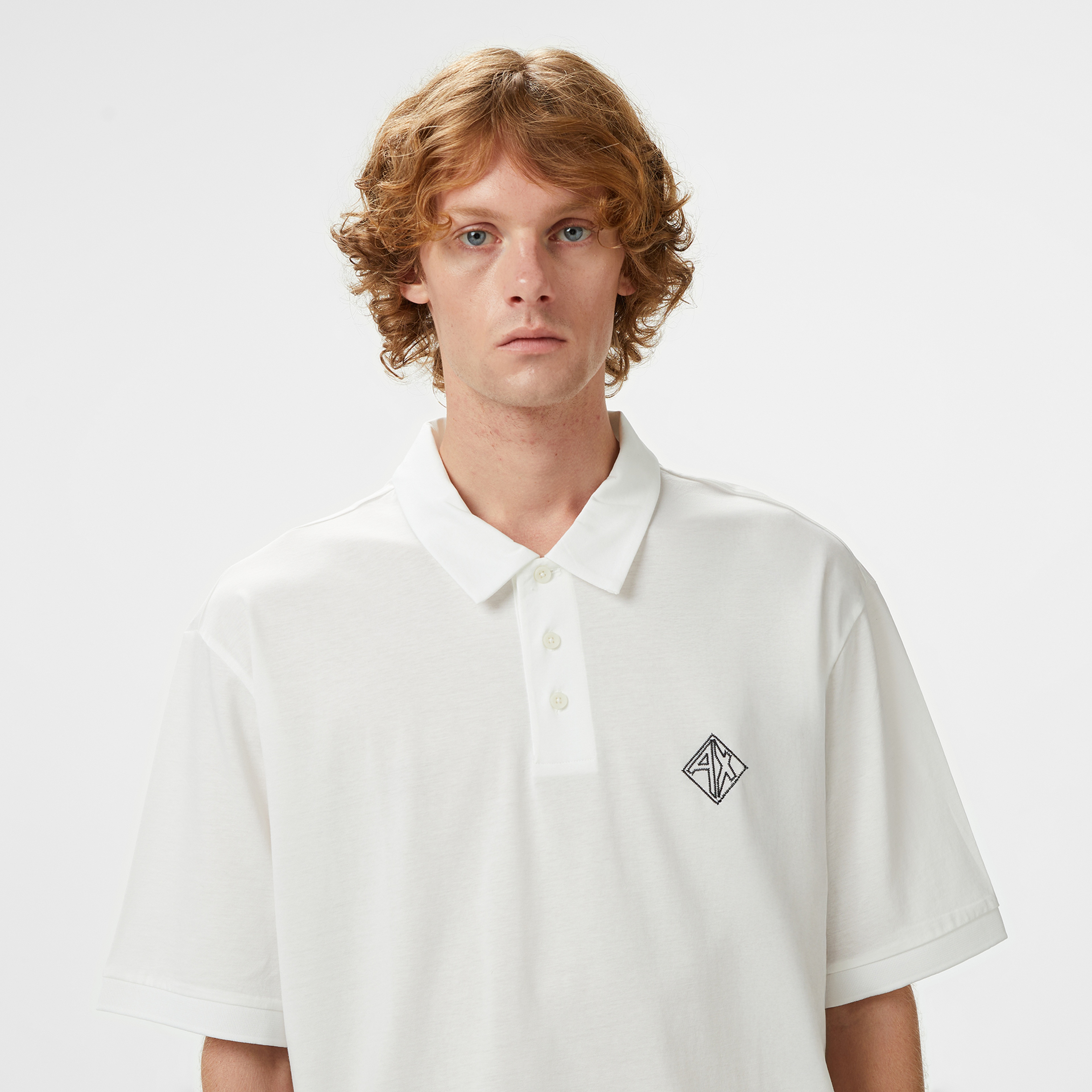 Armani Exchange Erkek Siyah Polo