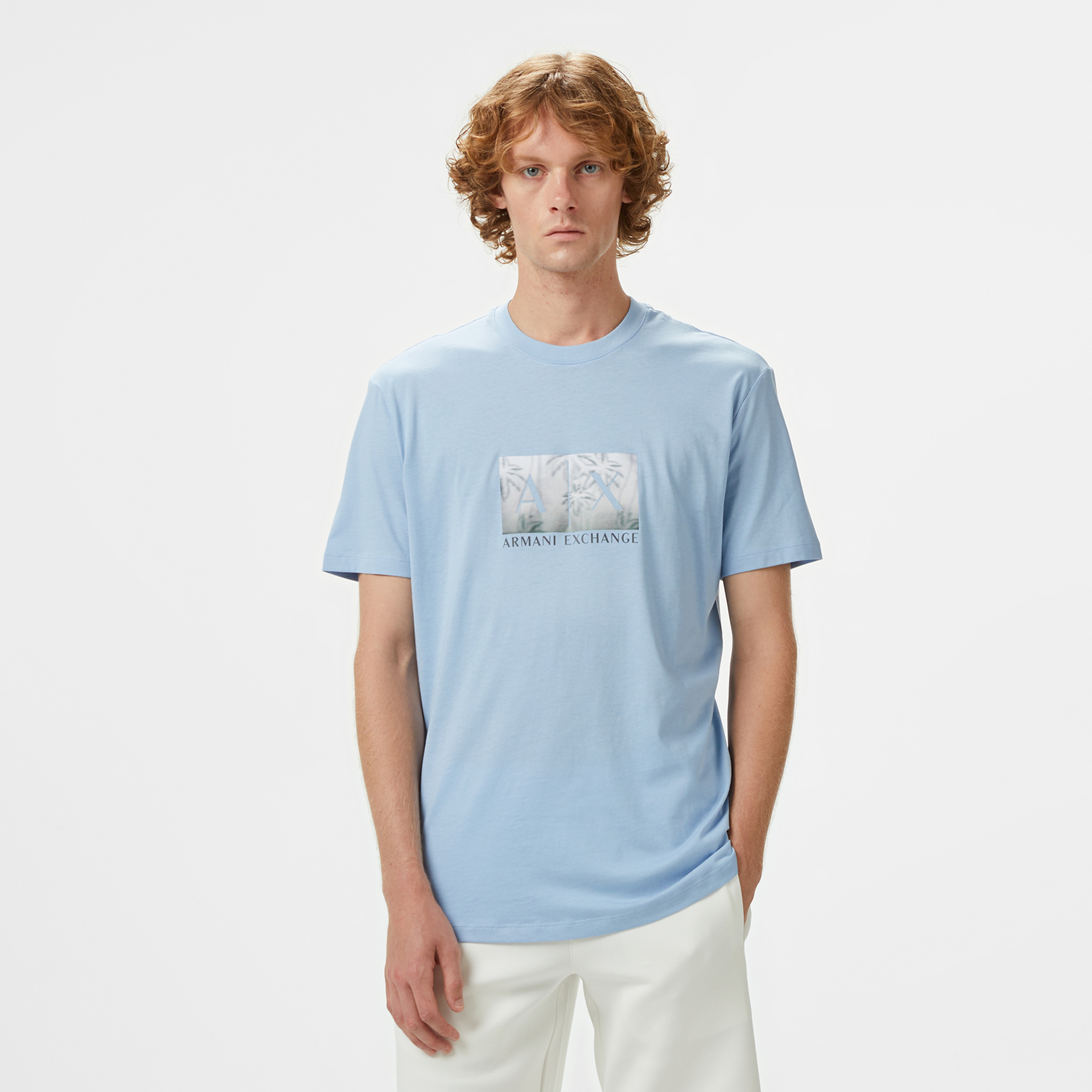 Armani Exchange Erkek Siyah T-Shirt