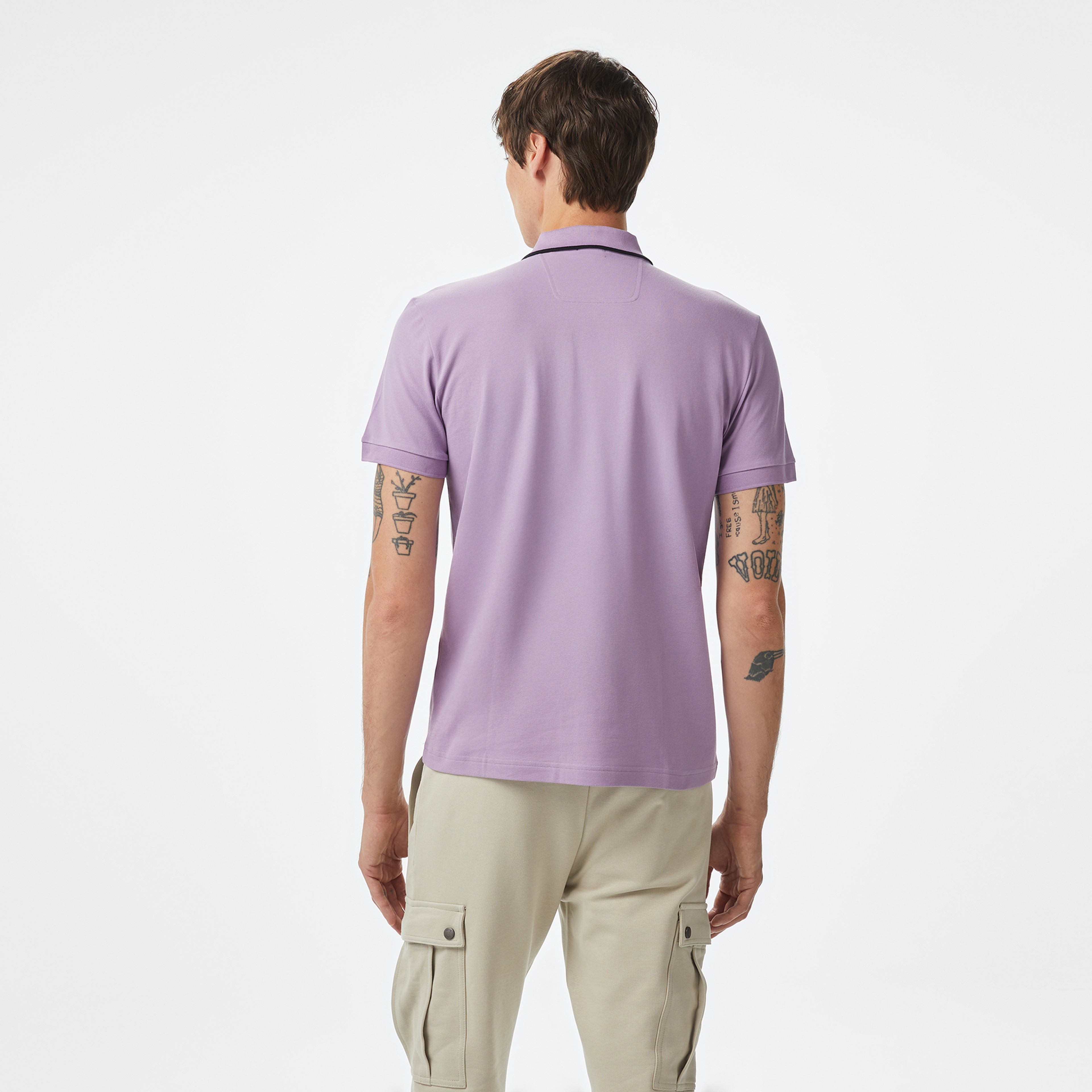 Boss Philix Tape Erkek Mor Polo