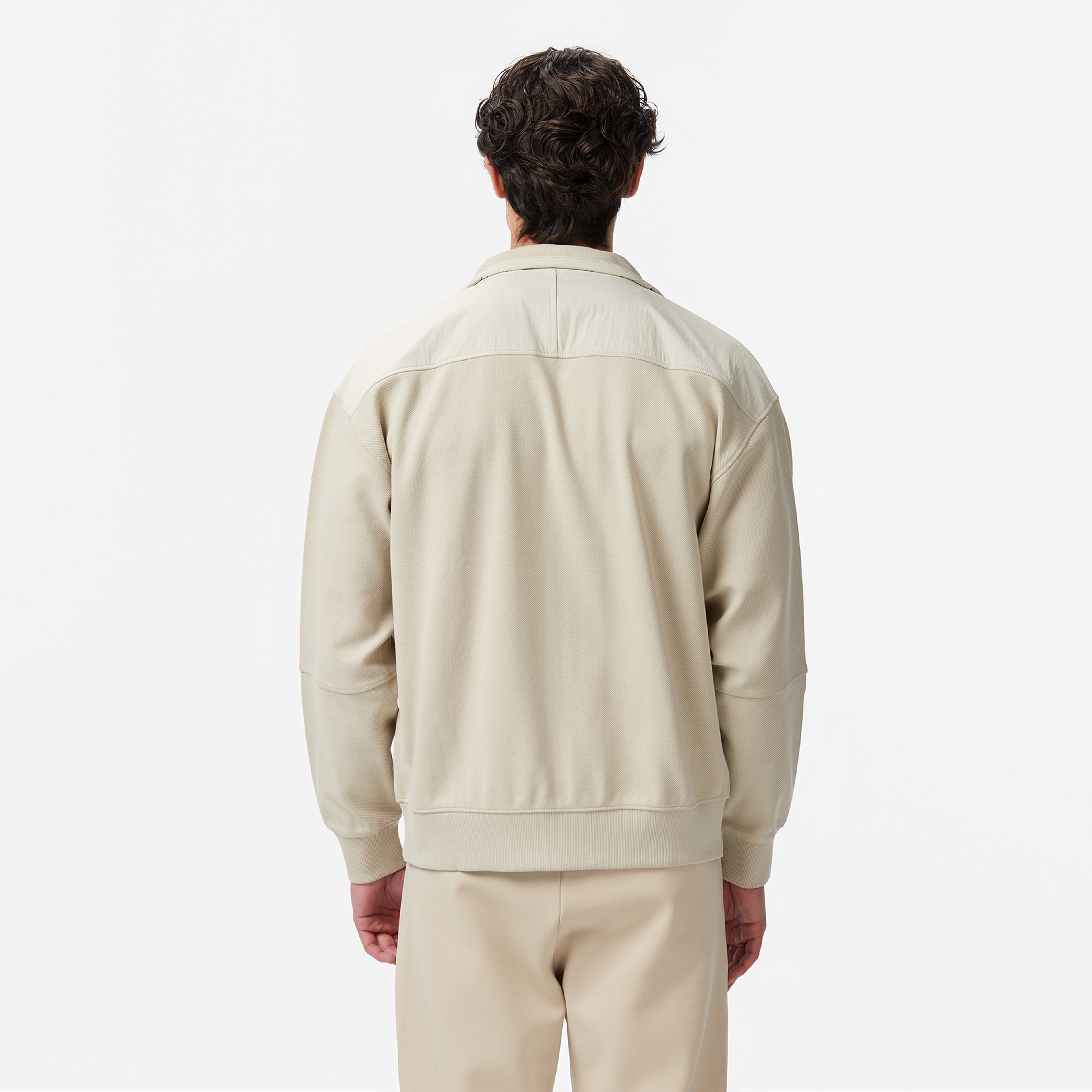 Boss Erkek Bej Sweatshirt