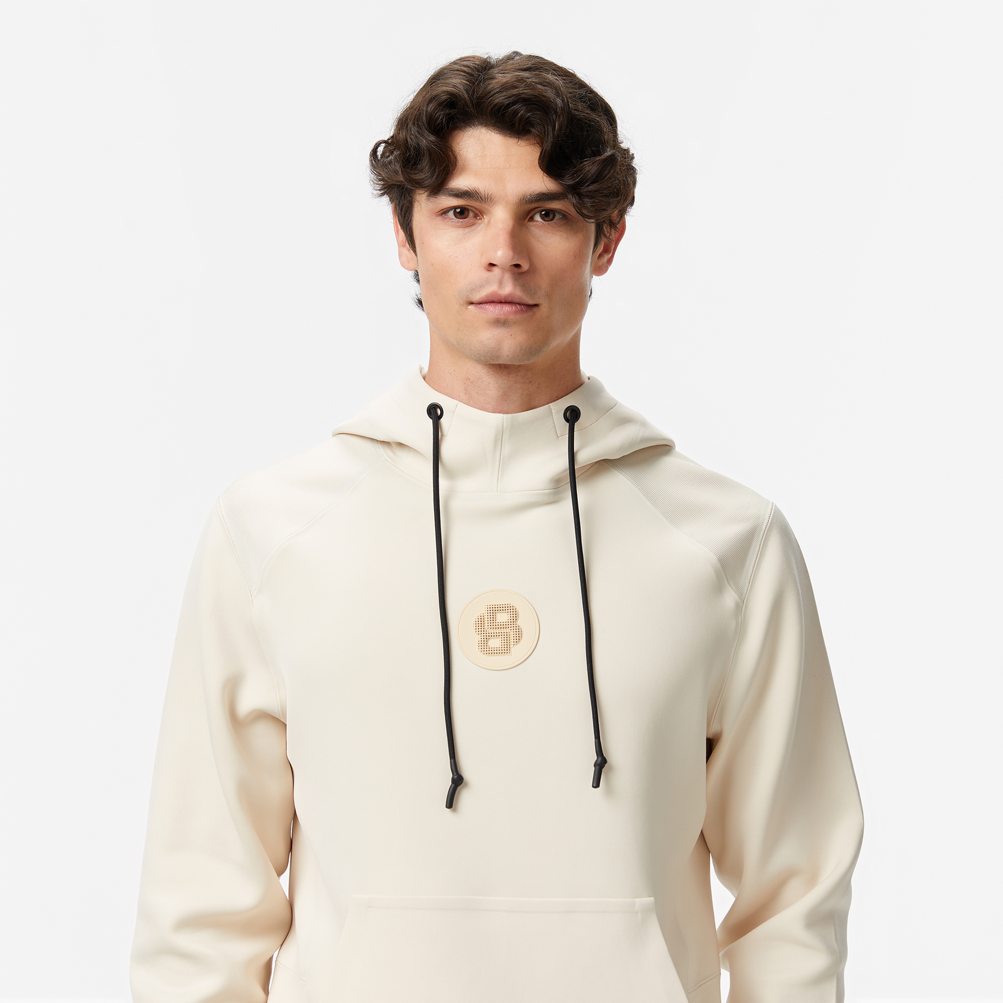 Boss Erkek Beyaz Sweatshirt