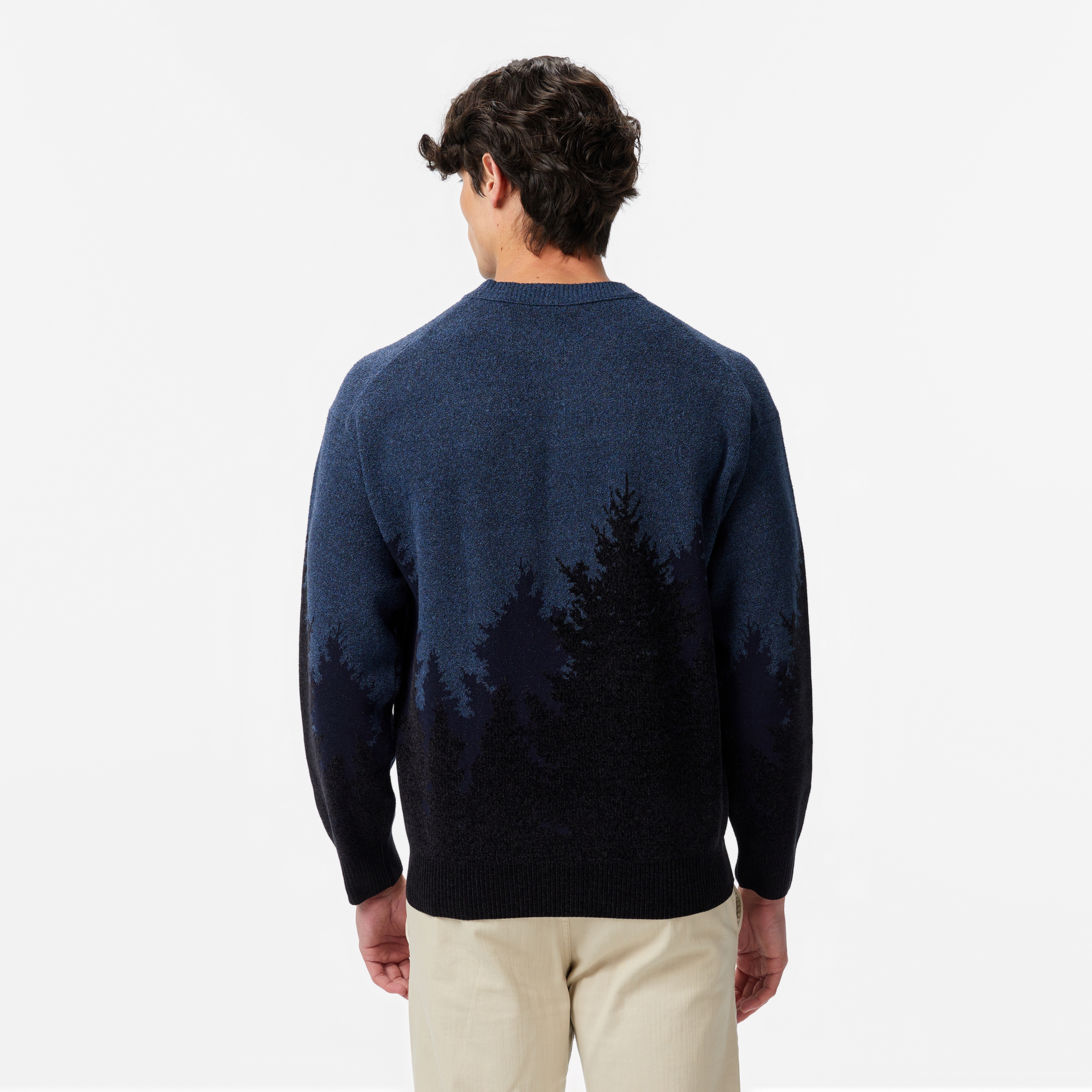 Boss Erkek Mavi Triko