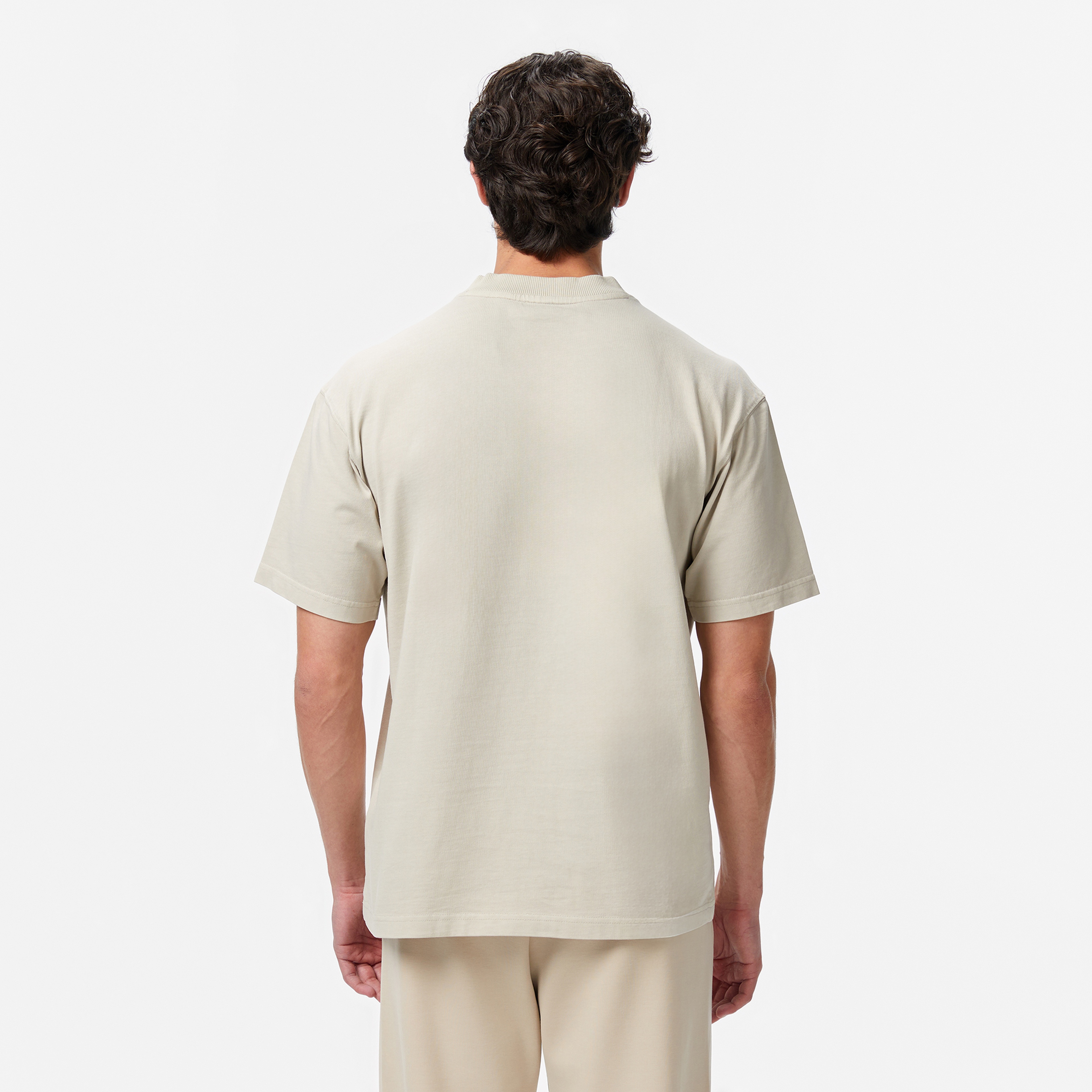 Boss Erkek Bej T-Shirt