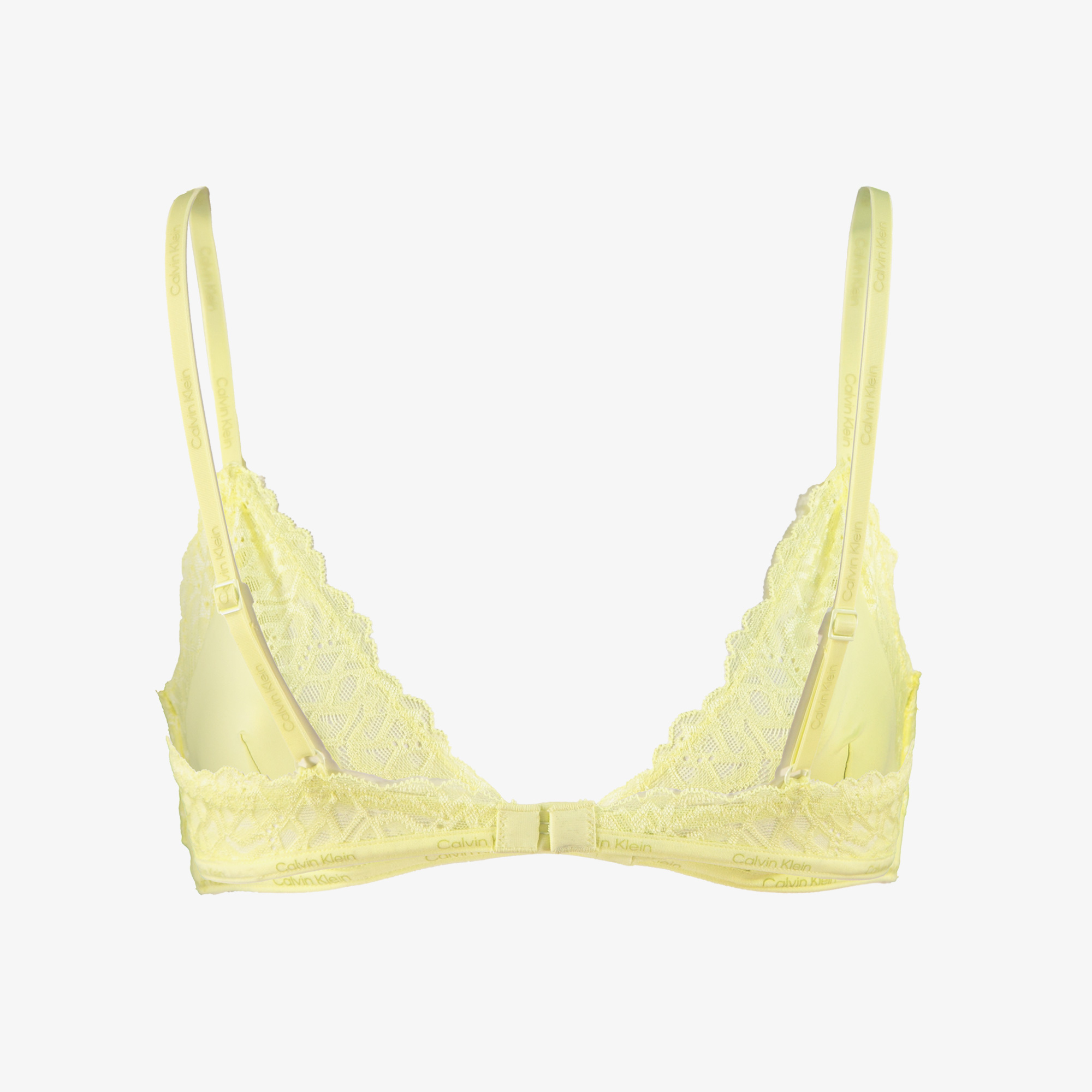 Calvin Klein Wire Free Triangle Kadın Sarı Bra