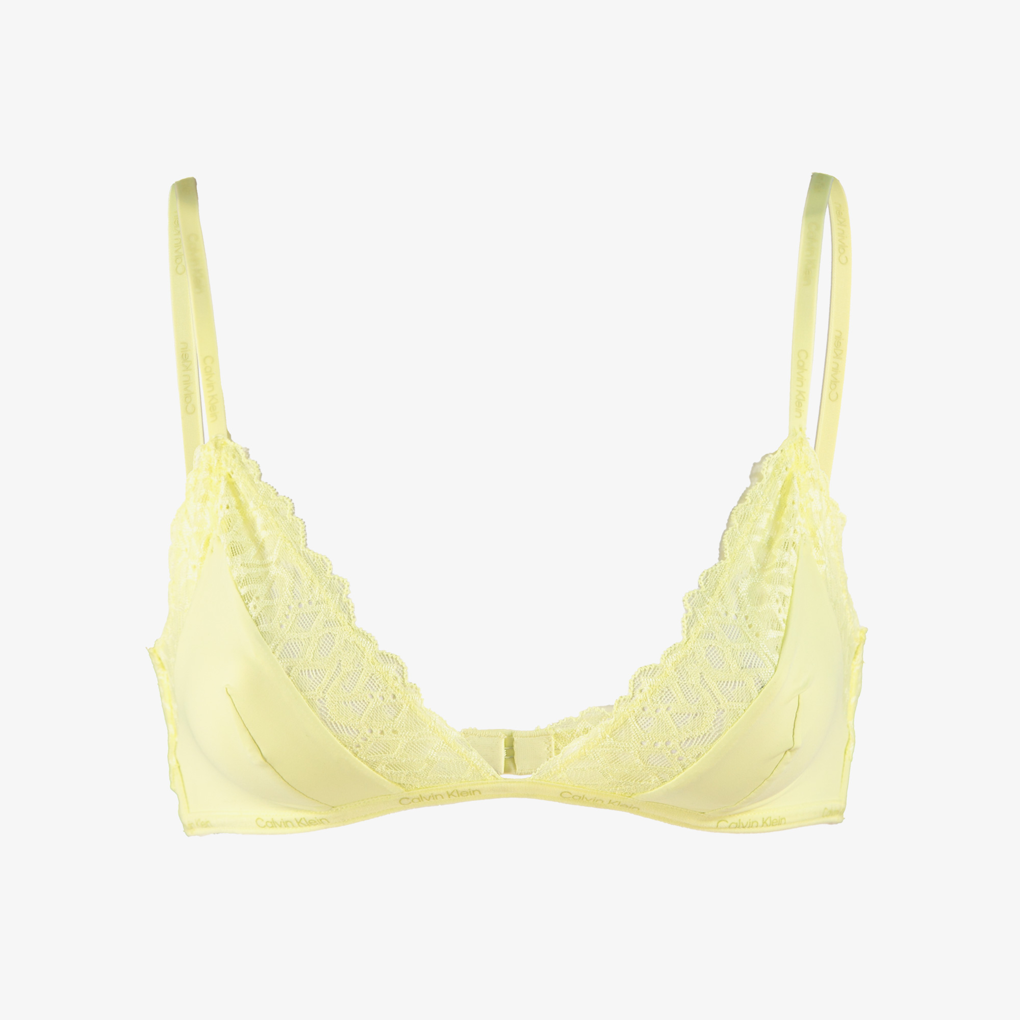 Calvin Klein Wire Free Triangle Kadın Sarı Bra