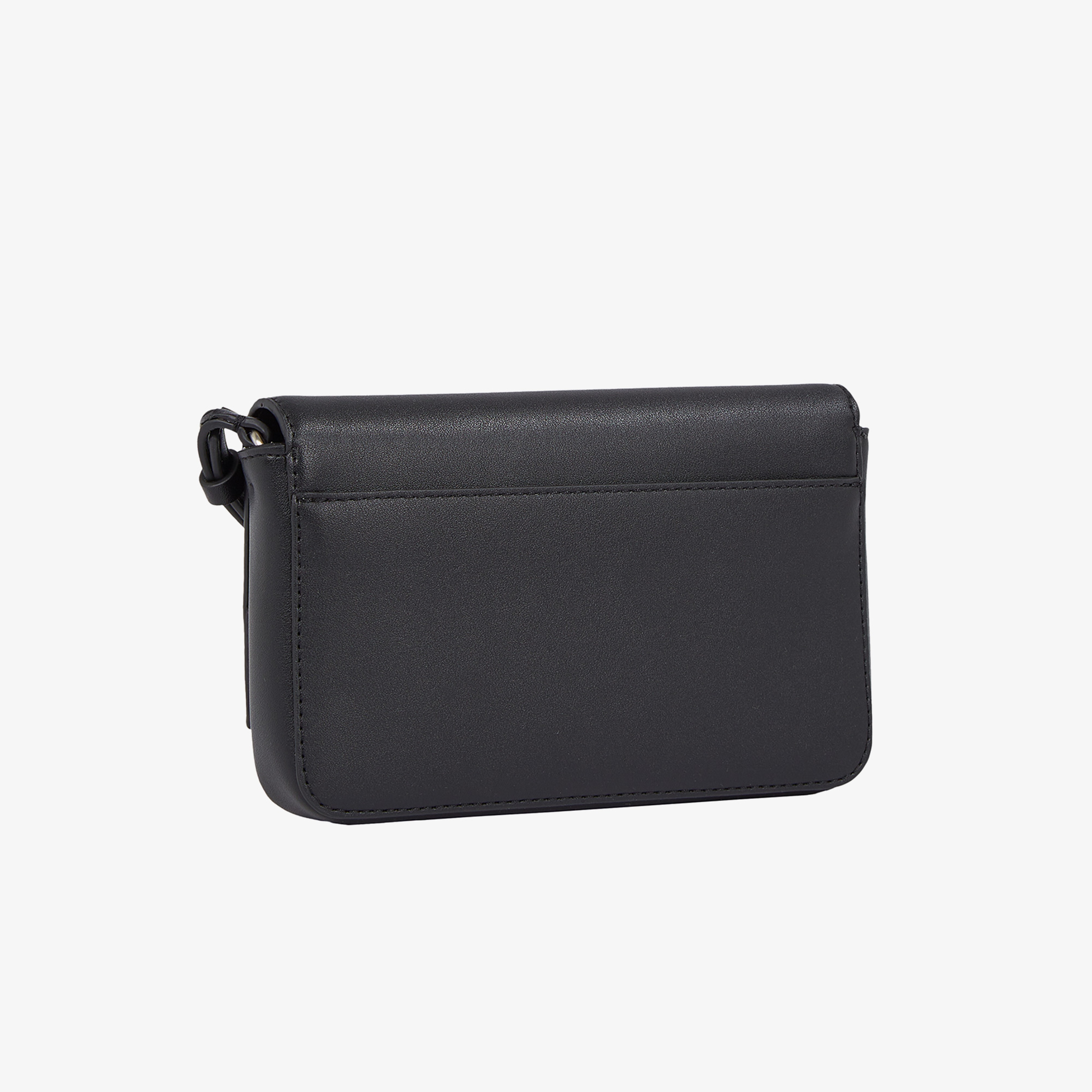 Calvin Klein Sculpted Ew Flap Phone Cb Mono Kadın Siyah Çapraz Çanta