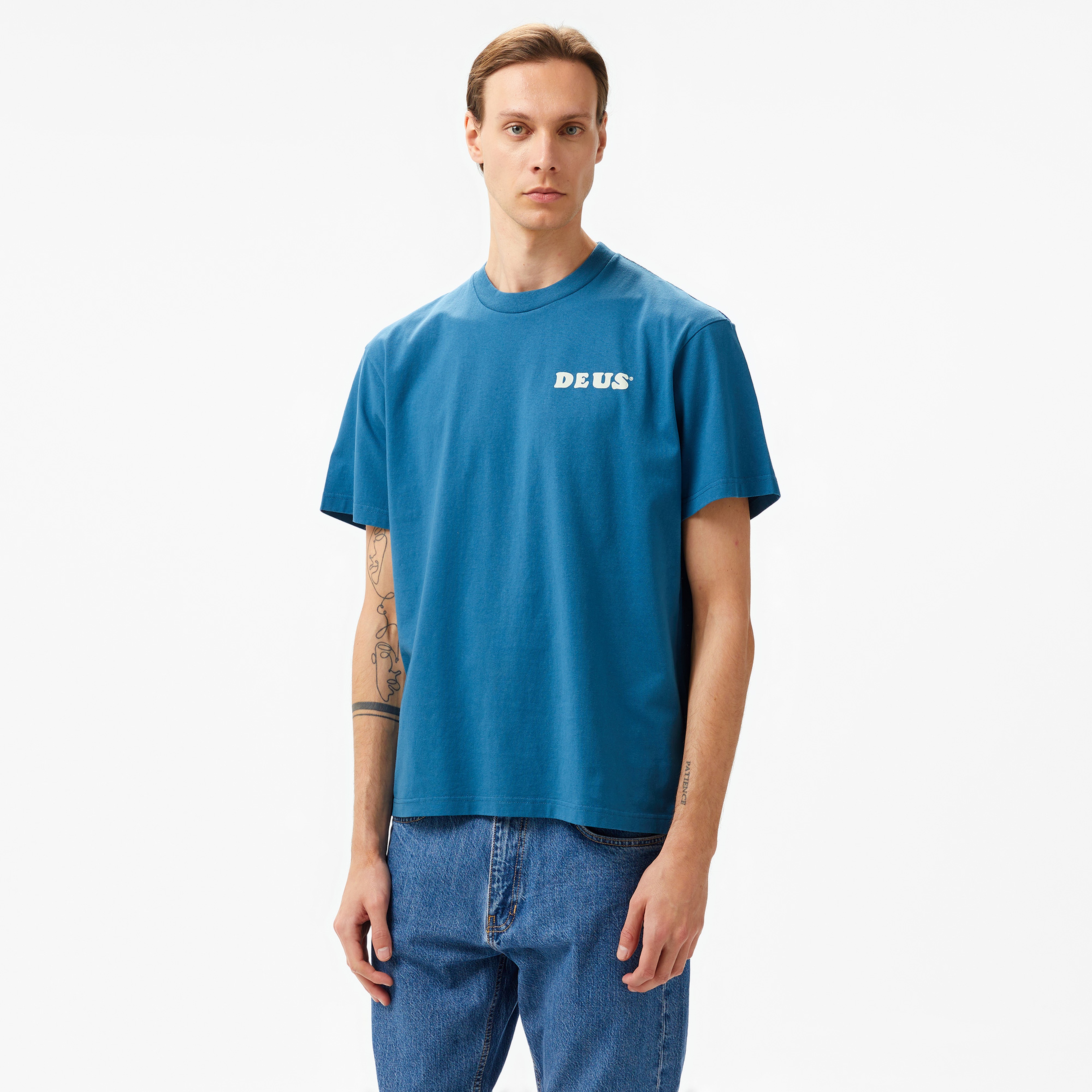 Deus Ex Machina Real Good Erkek Mavi T-Shirt