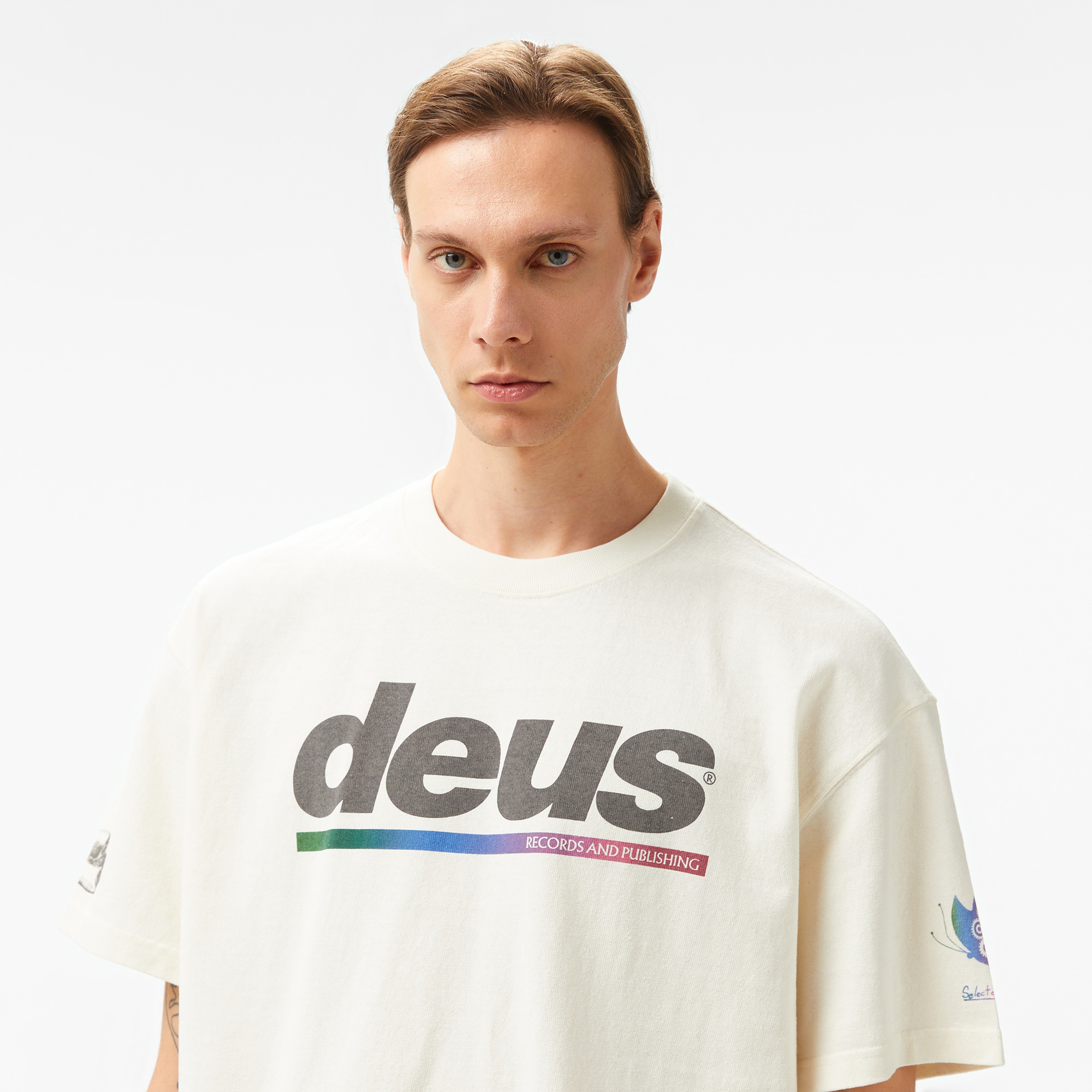 Deus Ex Machina Dig Erkek Beyaz T-Shirt