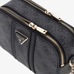 Guess Mini Slin Noreen Camera Crossbody Kadın Antrasit Çapraz Askılı Çanta