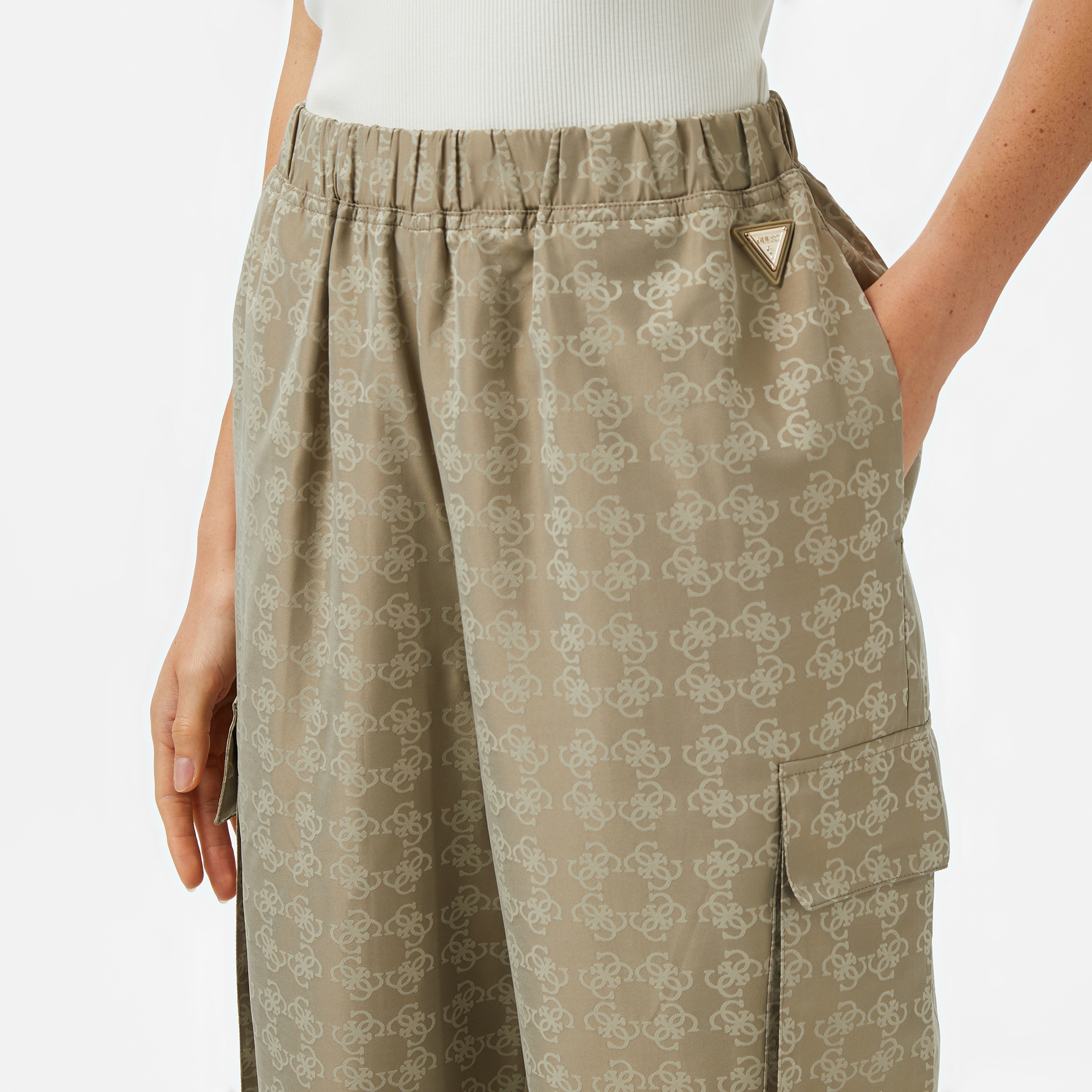 Guess Kadın Gri Eşofman Altı