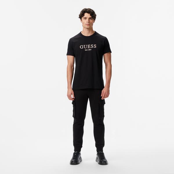 Guess Erkek Siyah Eşofman Altı