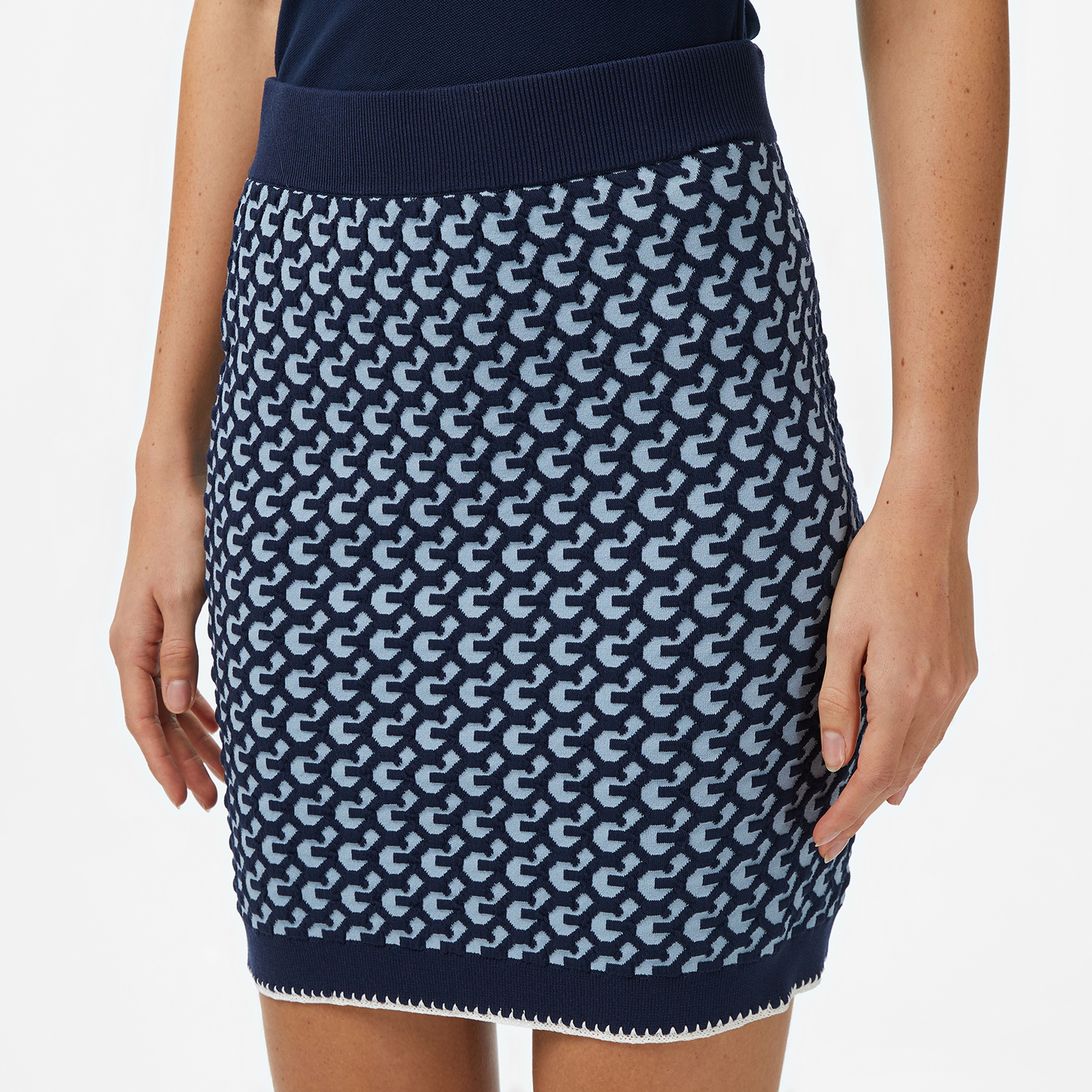 Guess Kadın Mavi Etek