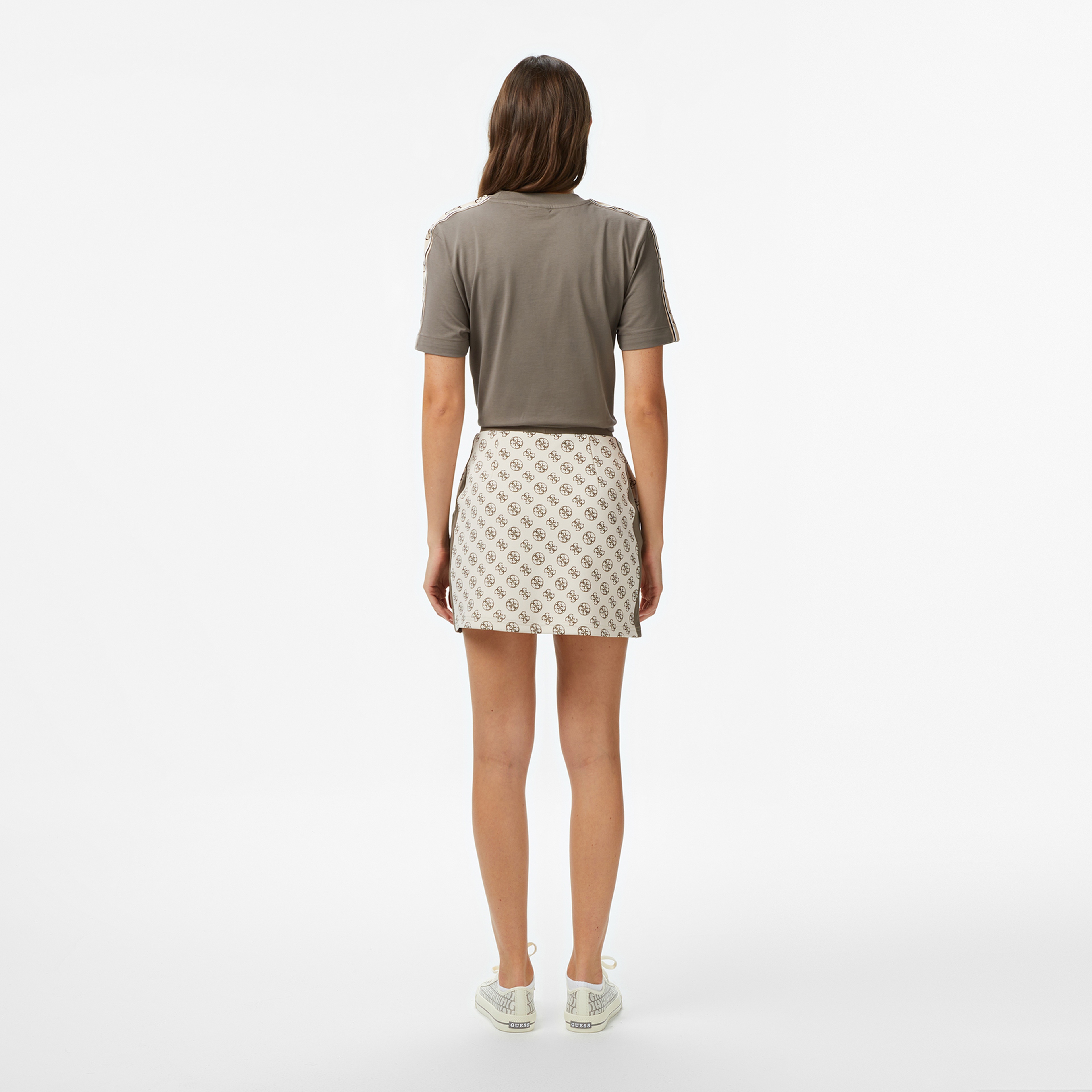 Guess Kadın Kahverengi Etek