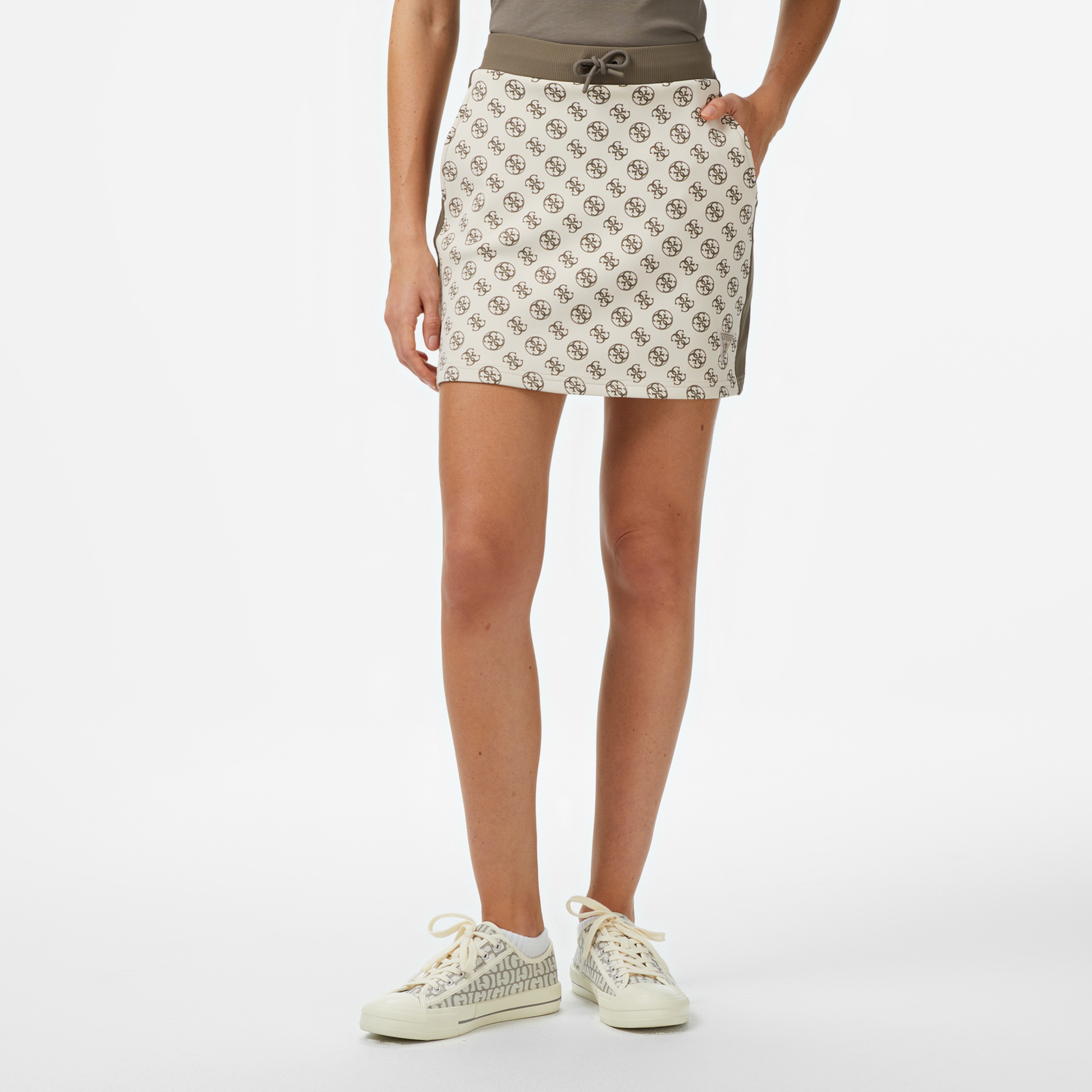 Guess Kadın Kahverengi Etek