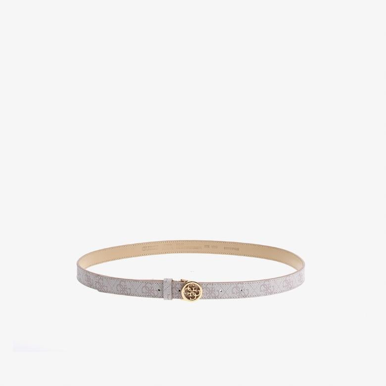 Guess Kadın Krem Kemer