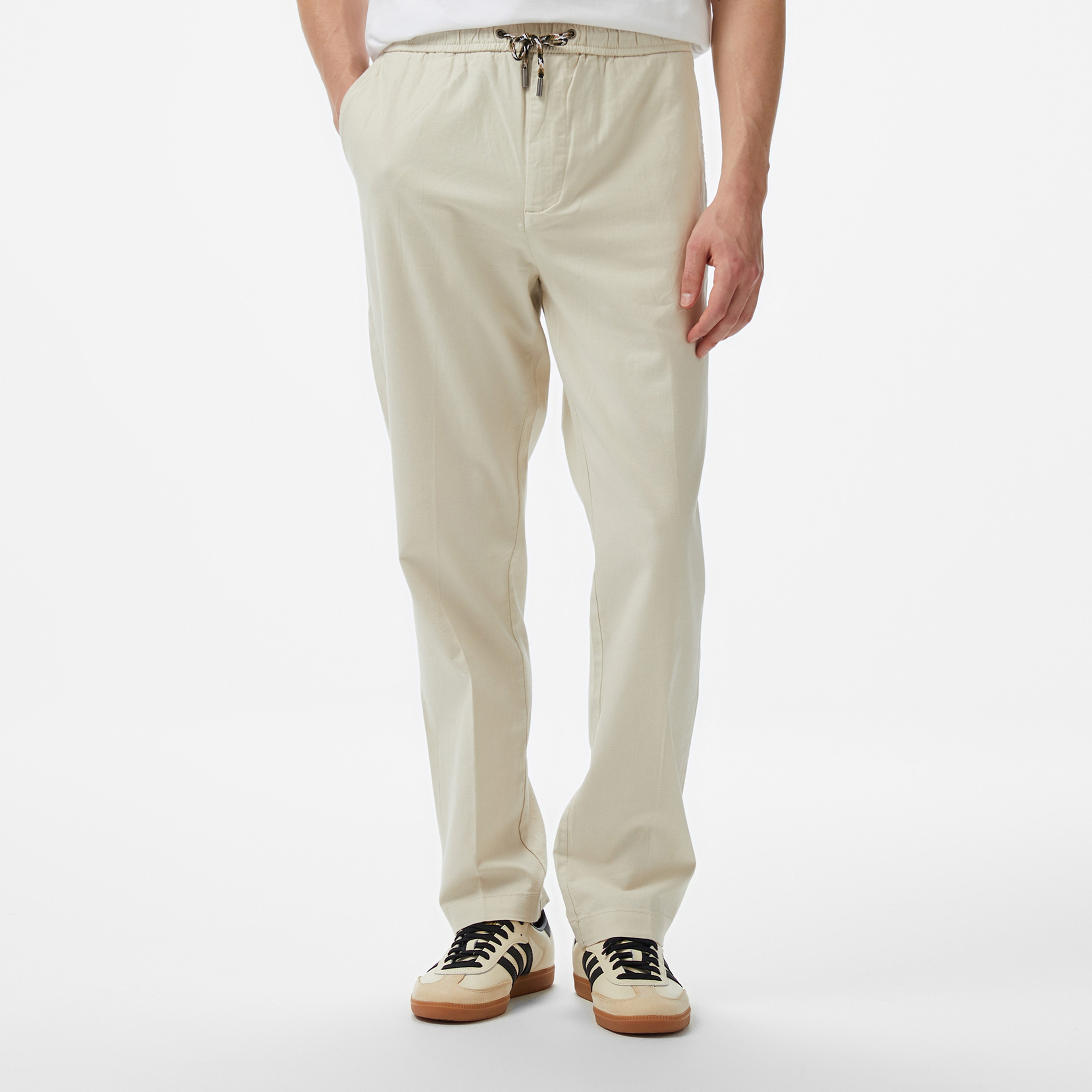 Guess Axel  Erkek Krem Pantolon