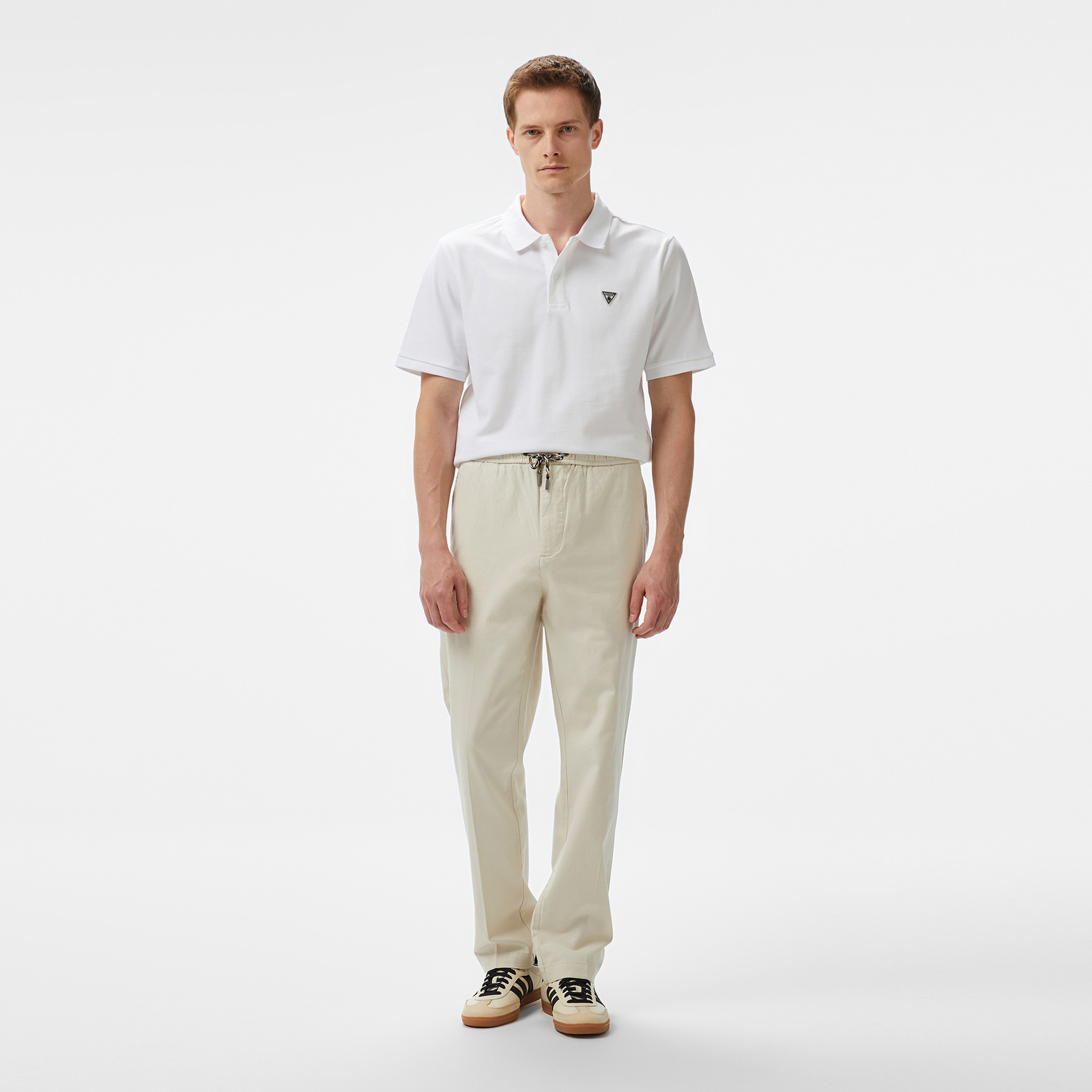 Guess Axel  Erkek Krem Pantolon