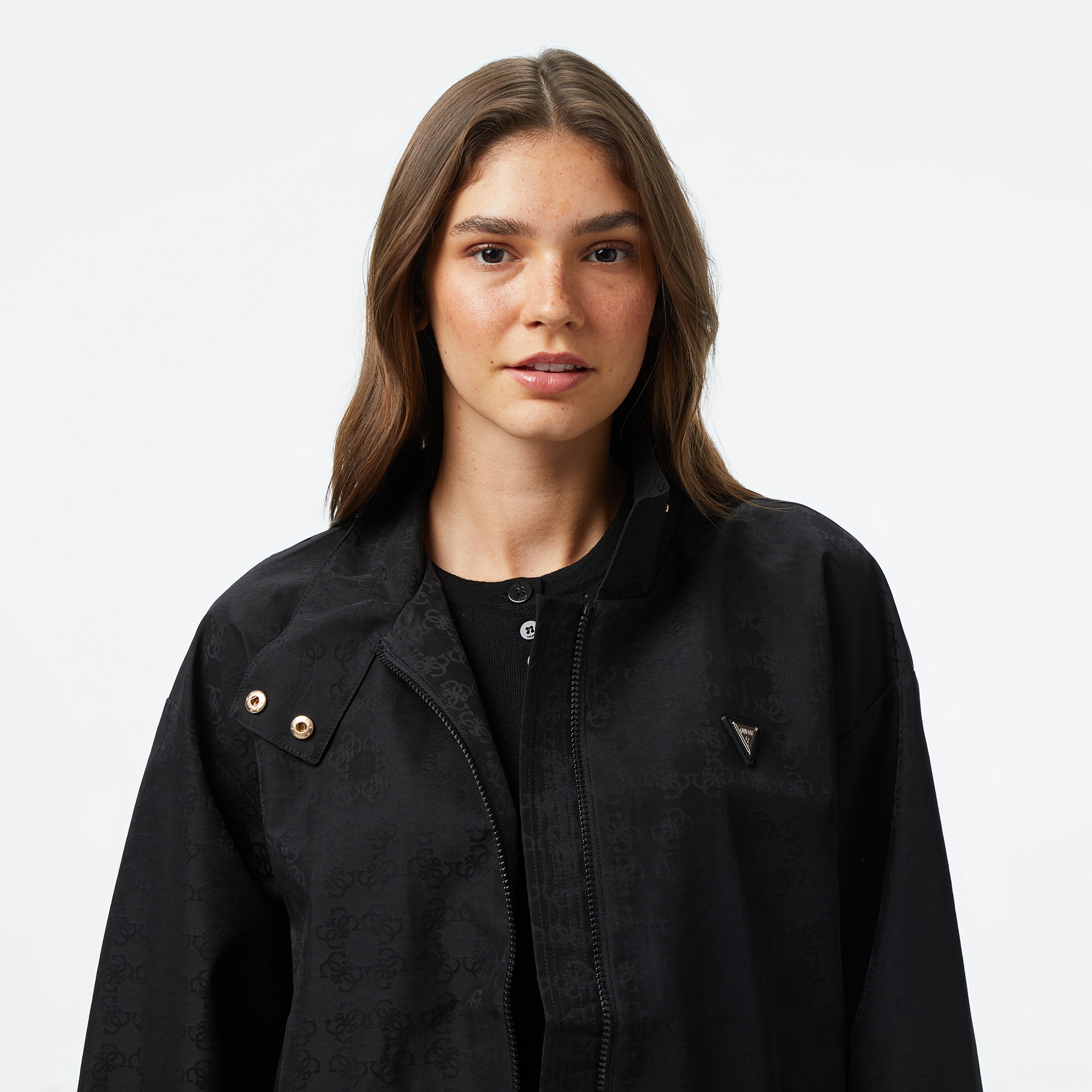 Guess Kadın Siyah Sweatshirt