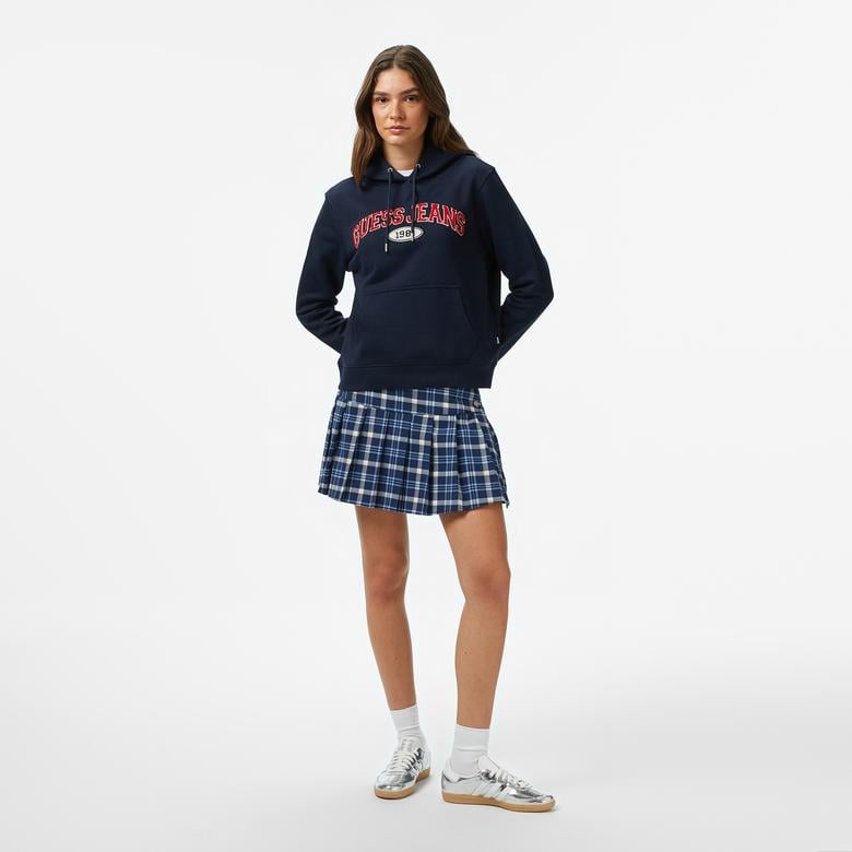 Guess Kadın Lacivert Sweatshirt