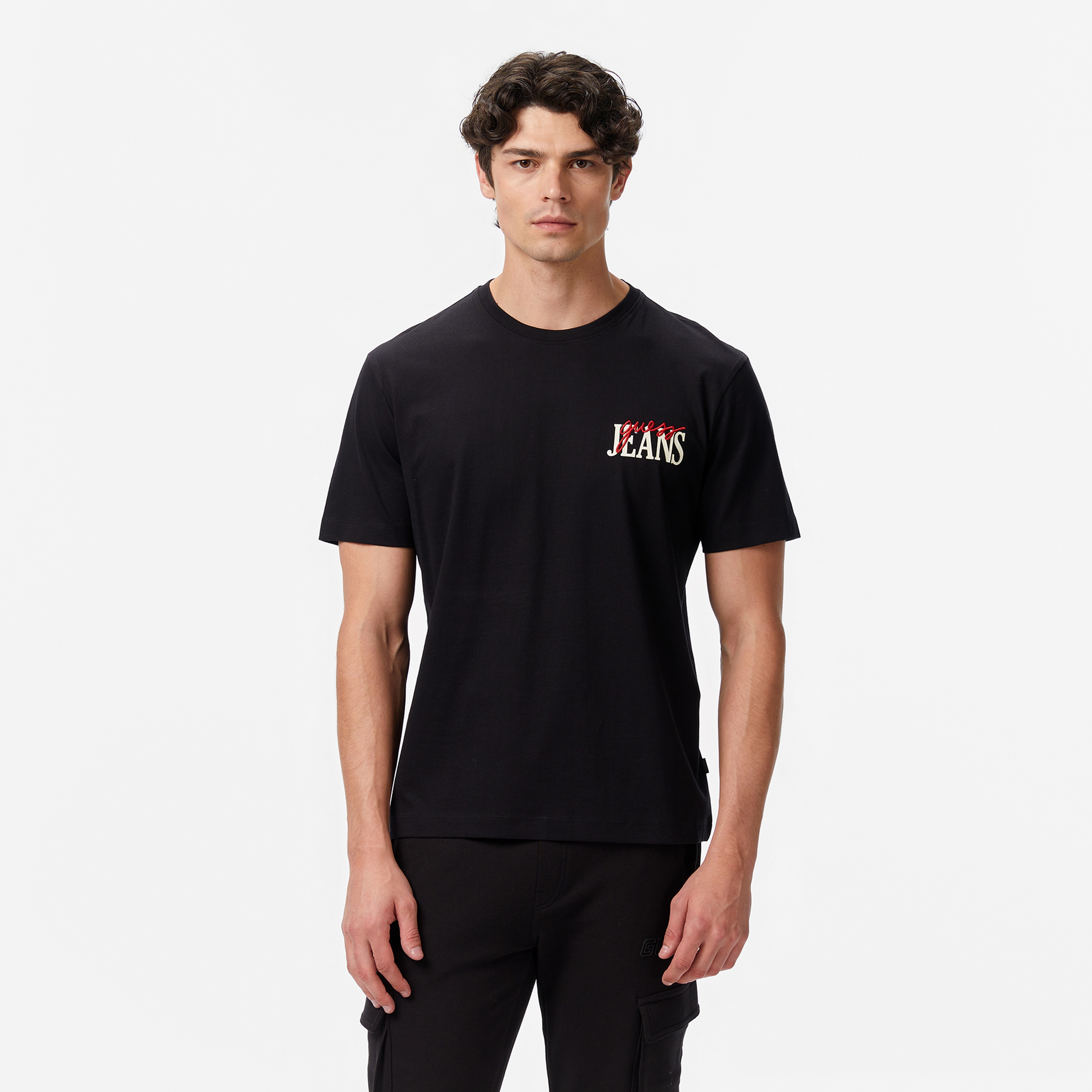 Guess Erkek Siyah T-Shirt
